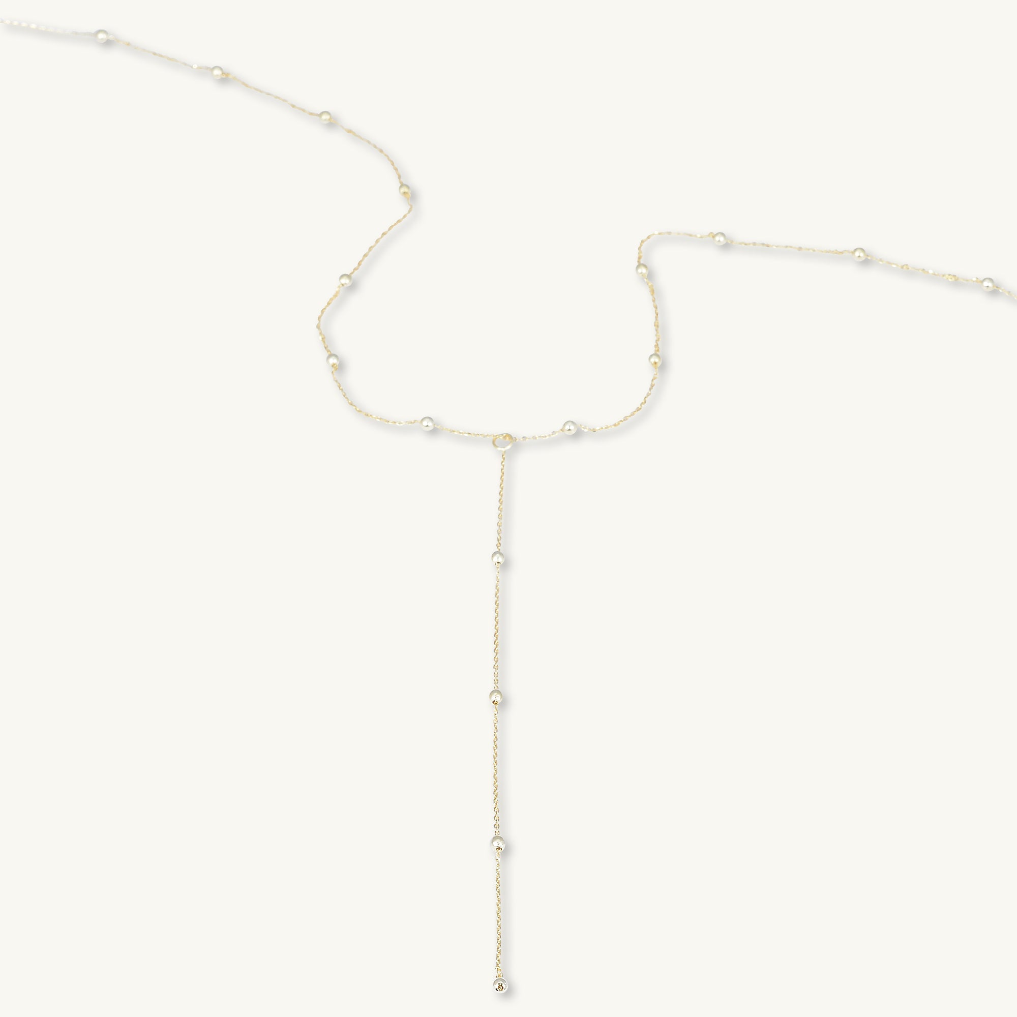 Satellite Drop Chain Y Necklace - Camile & Stone