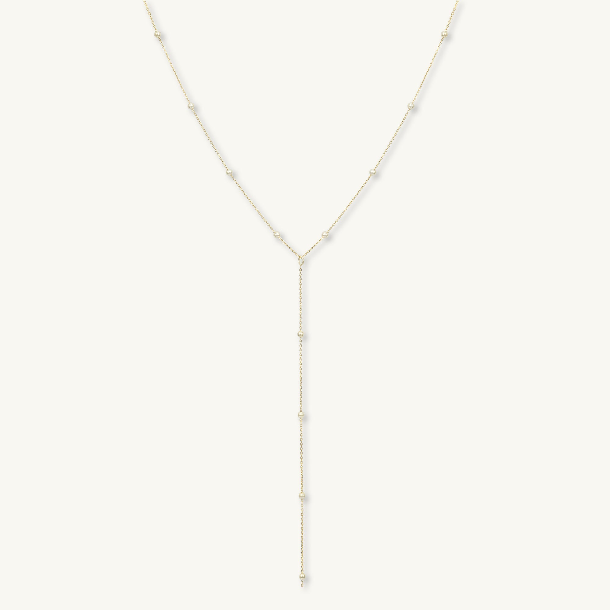 Satellite Drop Chain Y Necklace - Camile & Stone