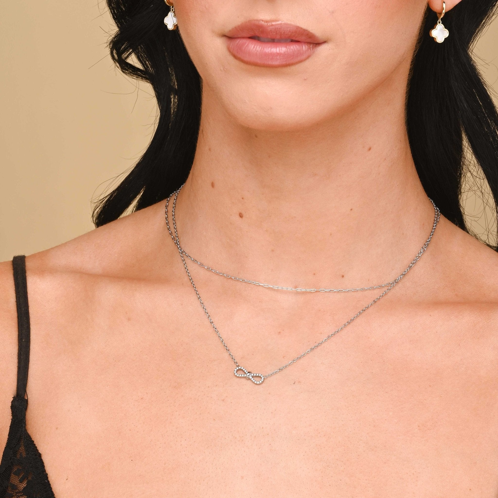 Slim Paperclip Link Chain Necklace - Camile & Stone
