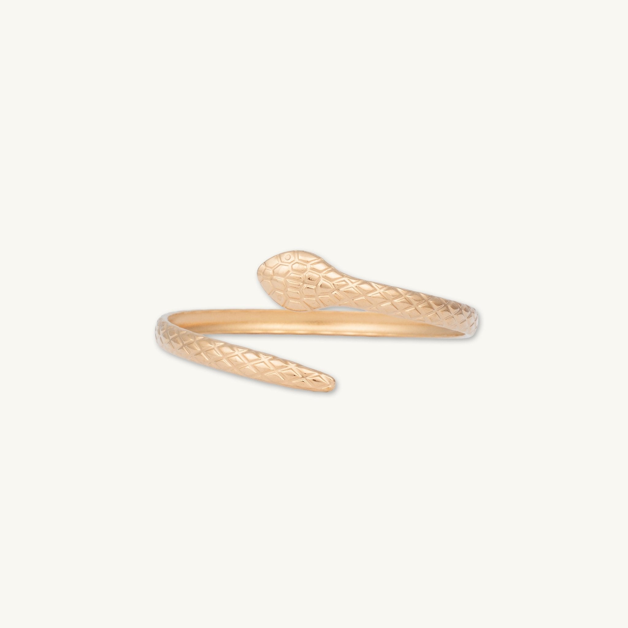 Snake Open Cuff Bangle - Camile & Stone