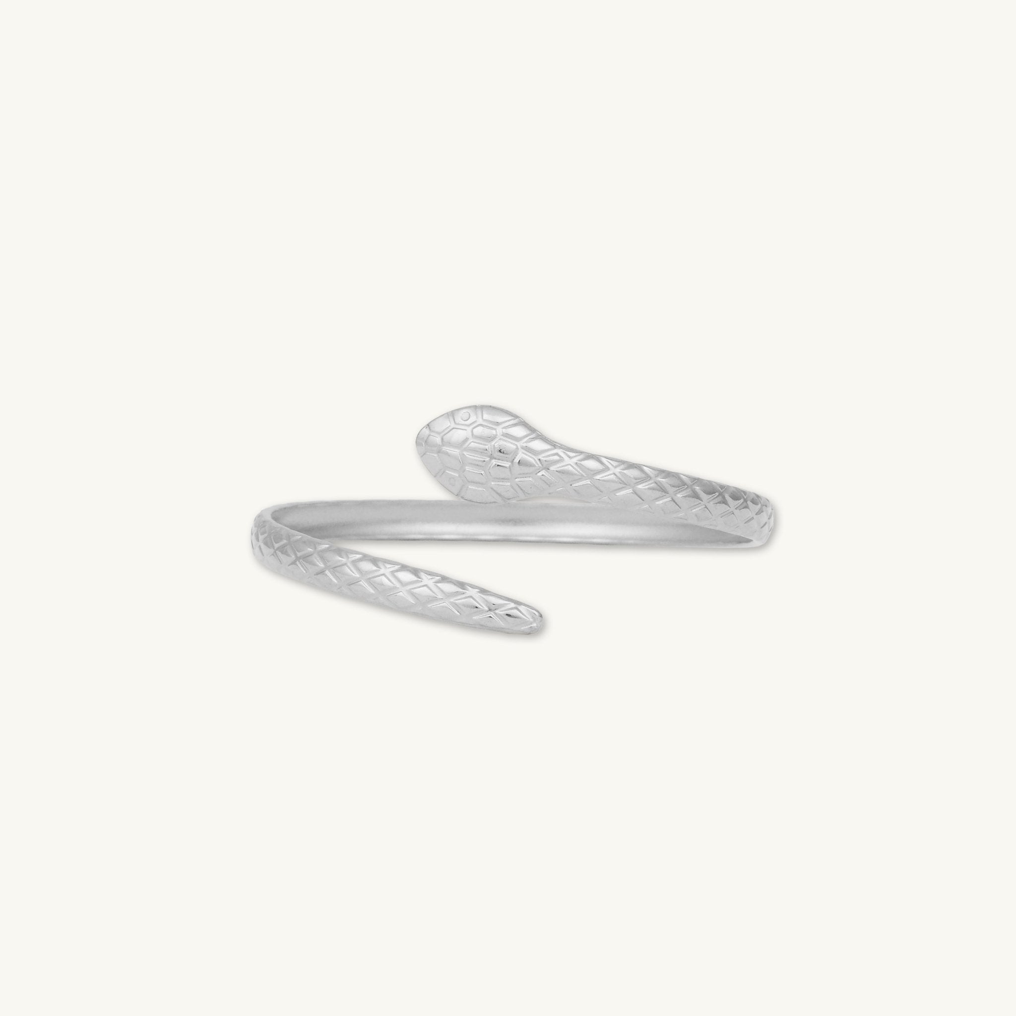 Snake Open Cuff Bangle - Camile & Stone