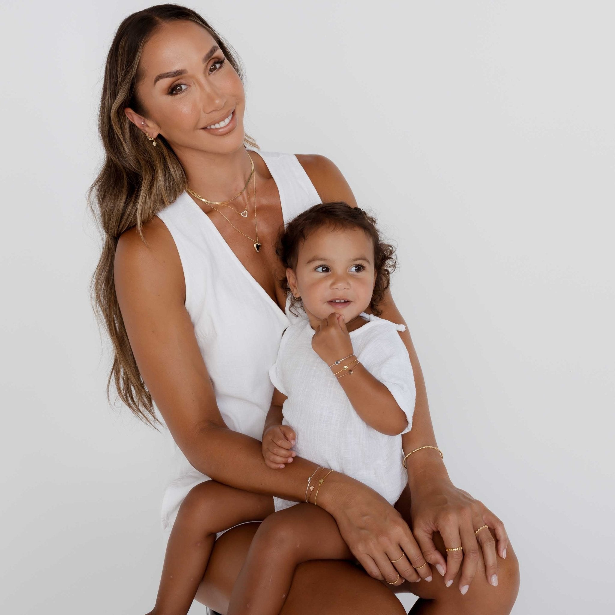 Solid Heart Chain Bracelet - Adult - Camile & Stone