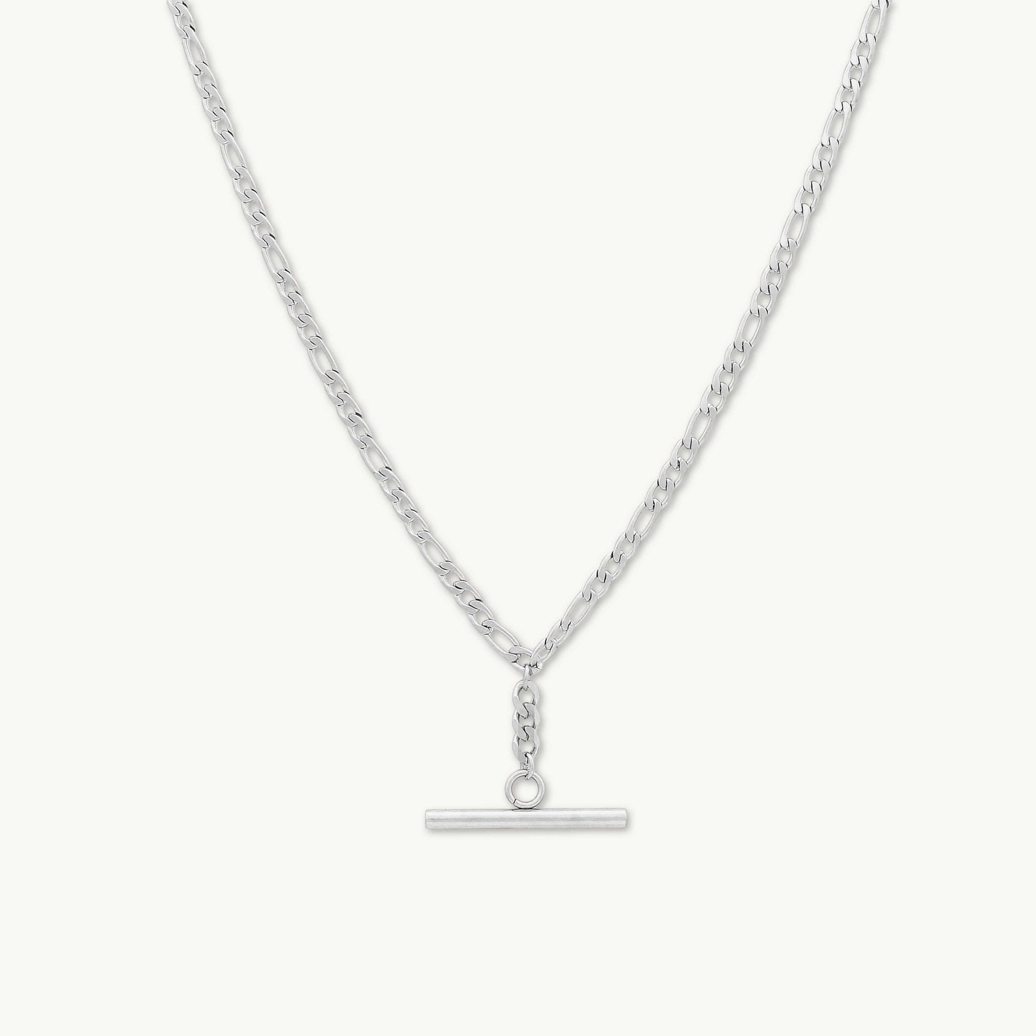 T Bar Figaro Necklace - Camile & Stone