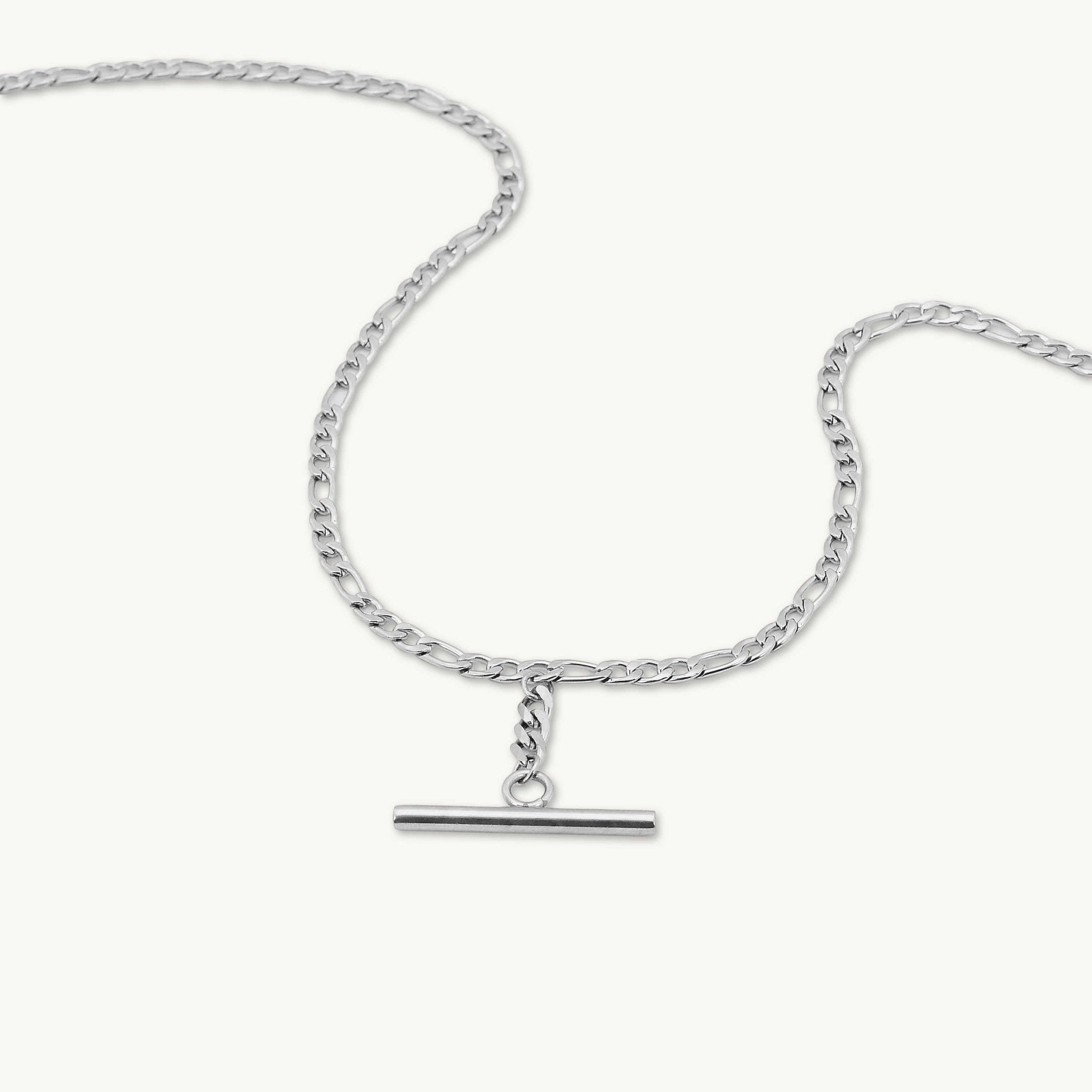T Bar Figaro Necklace - Camile & Stone