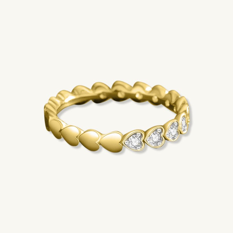 The Adeline Heart Sapphire Engagement Ring - Camile & Stone