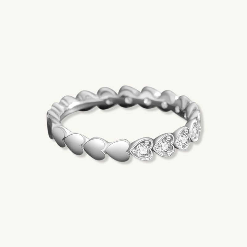 The Adeline Heart Sapphire Engagement Ring - Camile & Stone