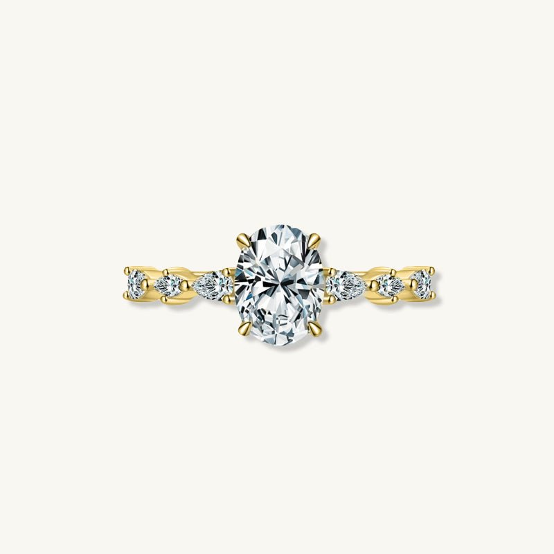 The Amalfi Oval Sapphire Engagement Ring - Camile & Stone