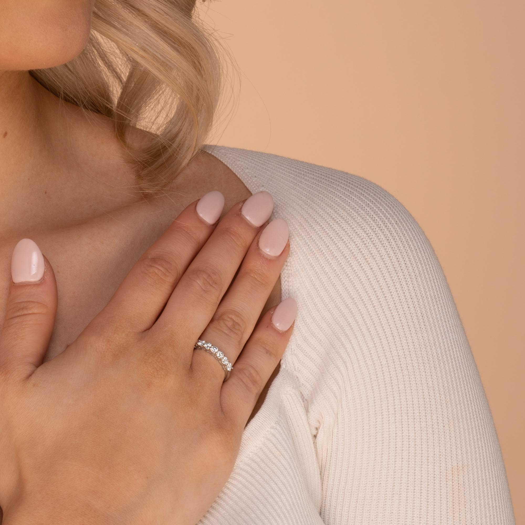 The Aspen Moissanite Diamond Engagement Ring - Camile & Stone