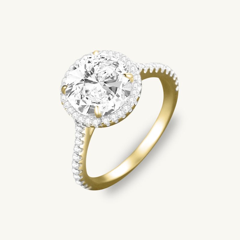 The Eliza Round Sapphire Engagement Ring - Camile & Stone