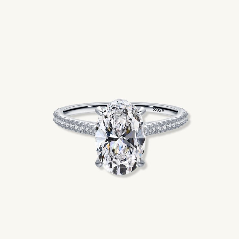 The Eloise Oval Sapphire Engagement Ring - Camile & Stone