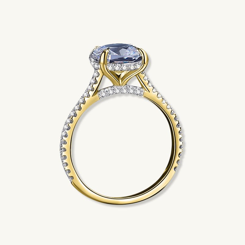The Eloise Oval Sapphire Engagement Ring - Camile & Stone