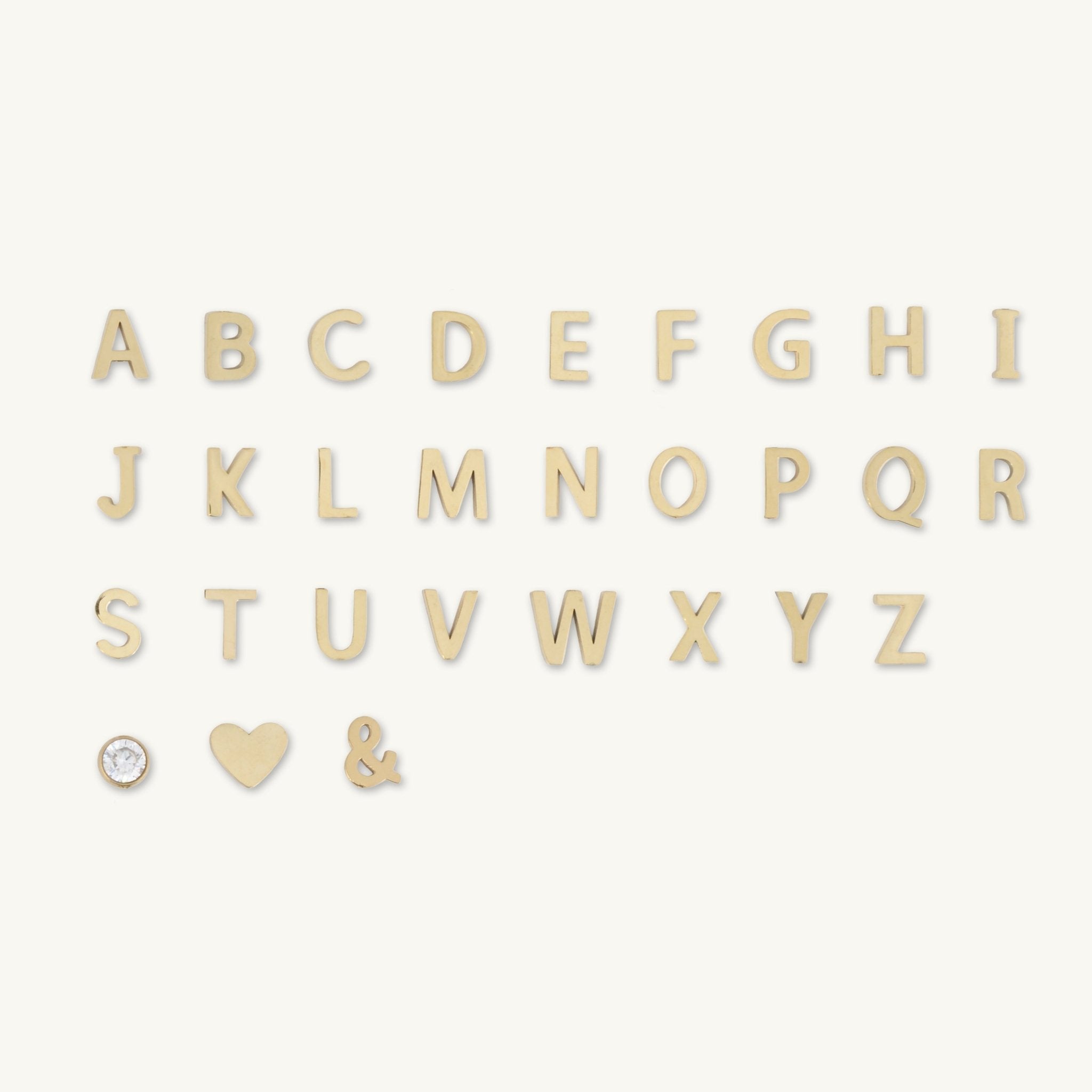 The Original Single Initial Letter Necklace - Camile & Stone