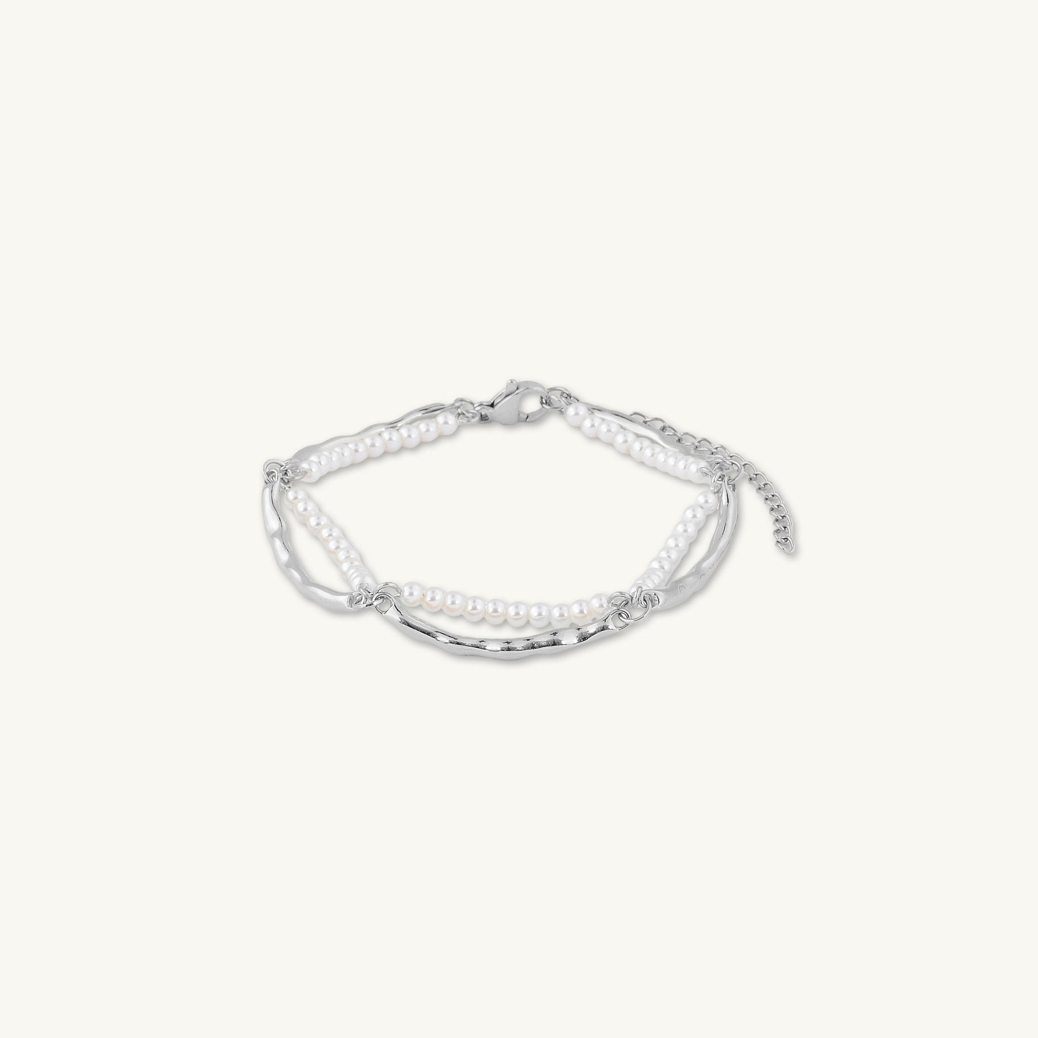 Tia Scallop Pearl Bracelet - Camile & Stone