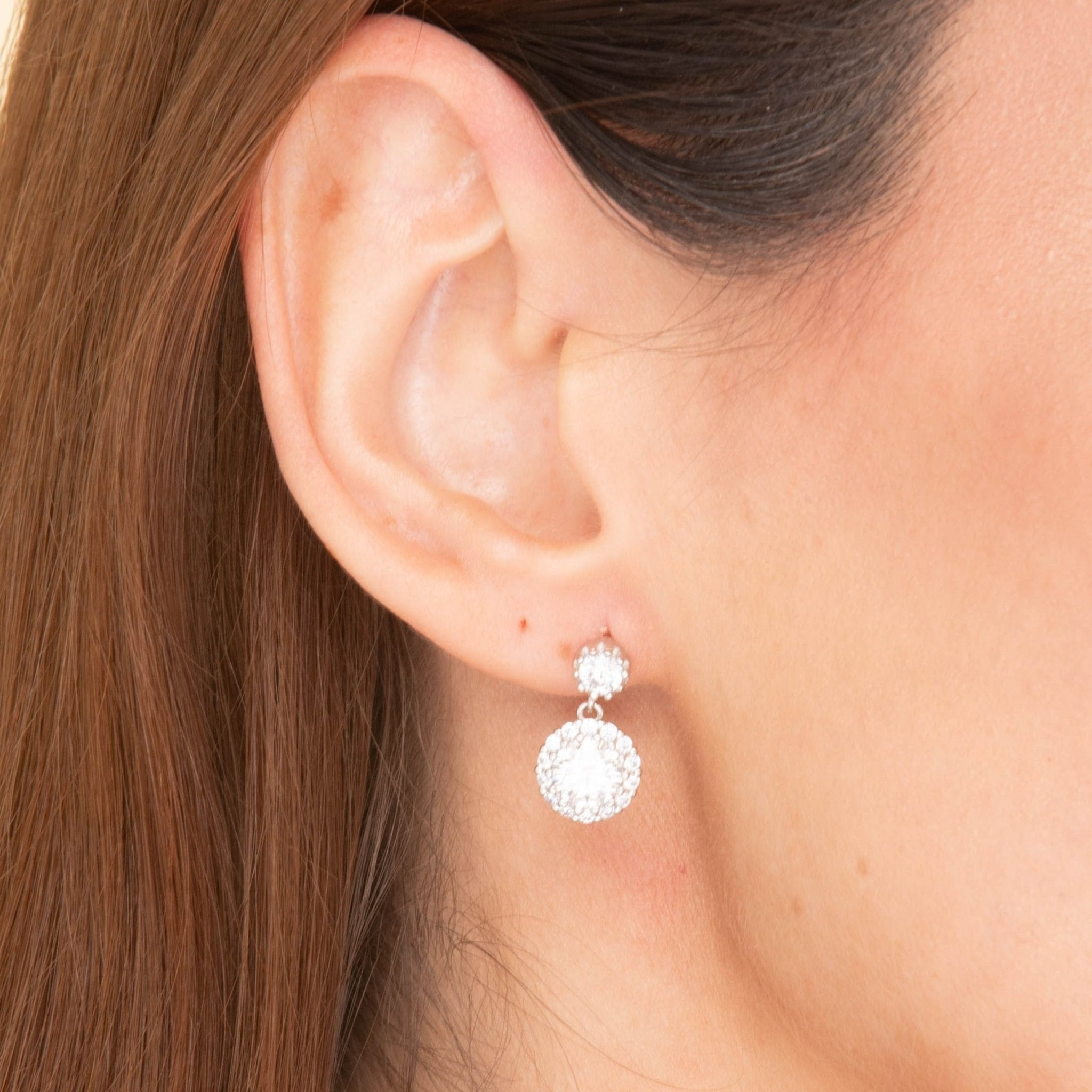 Twin Moissanite Stud Earrings 1.0 Carat - Camile & Stone