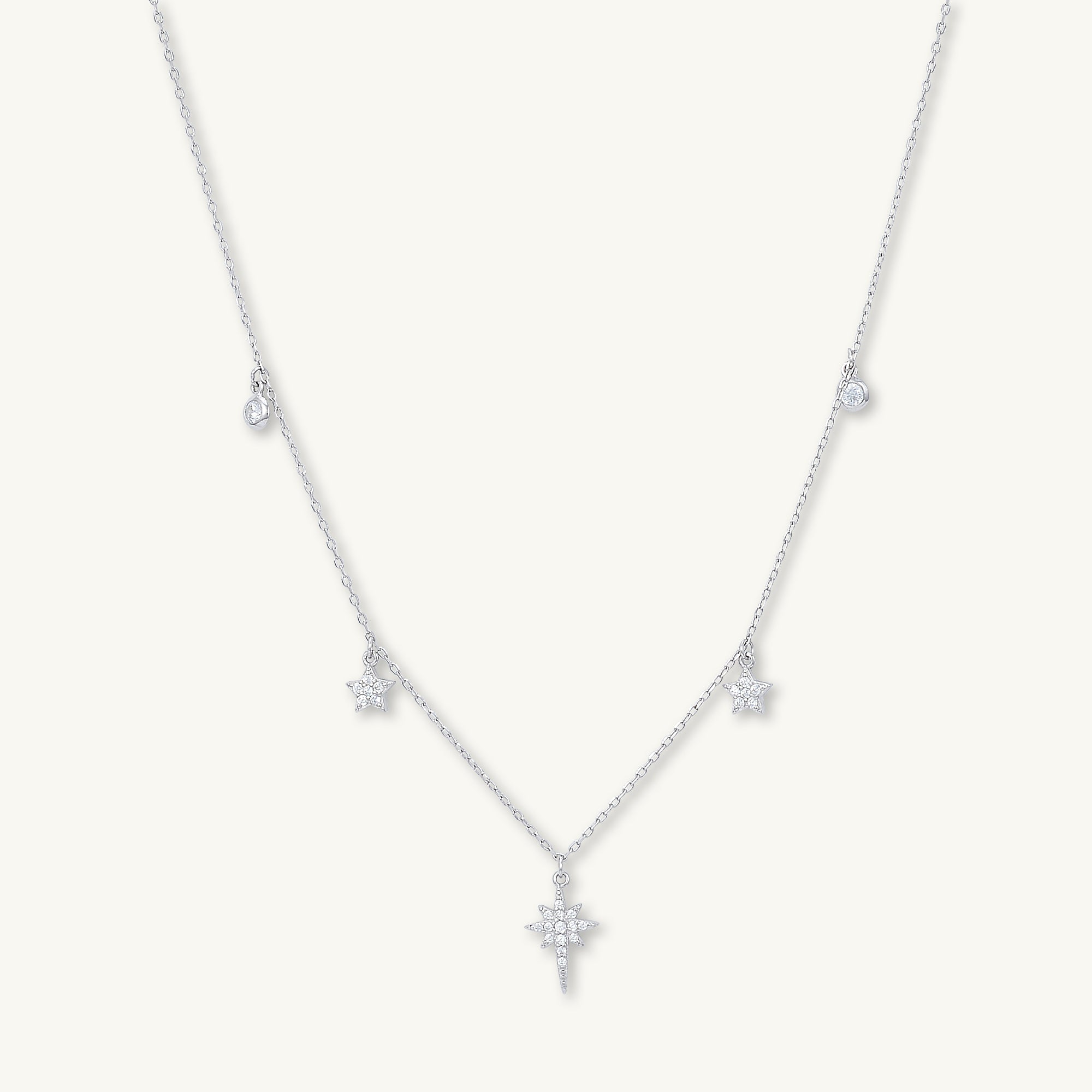 Bright North Star Sapphire Necklace - Camile & Stone