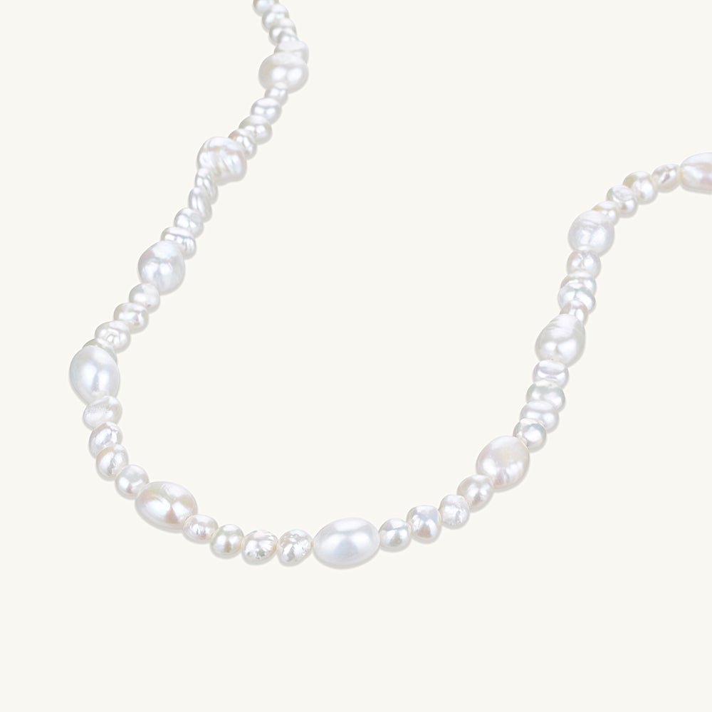 Classic Baroque Pearl Necklace - Camile & Stone