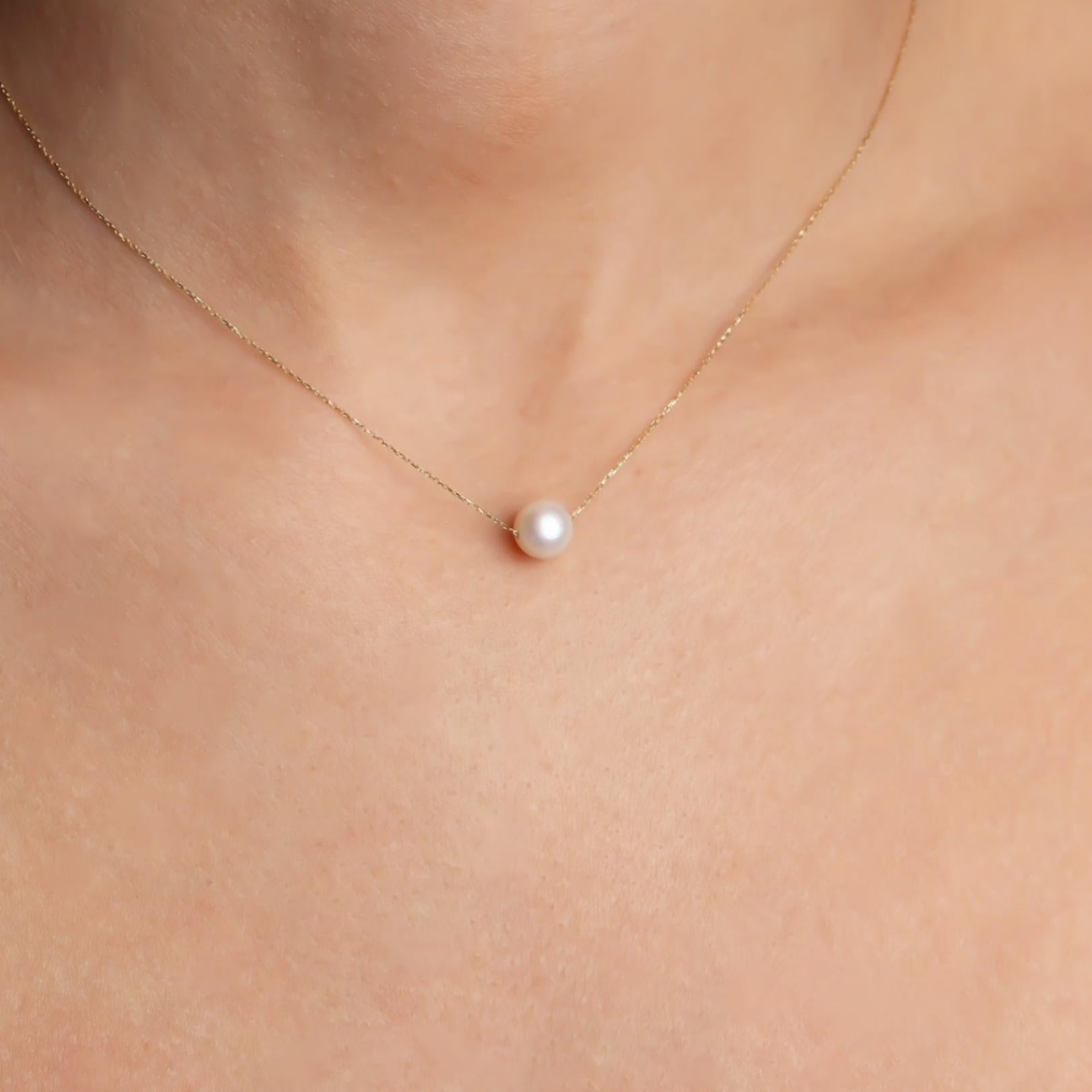 Classic Freshwater Pearl Necklace - Camile & Stone