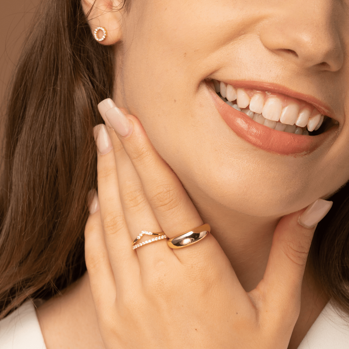 Classic Thick Dome Ring - Camile & Stone