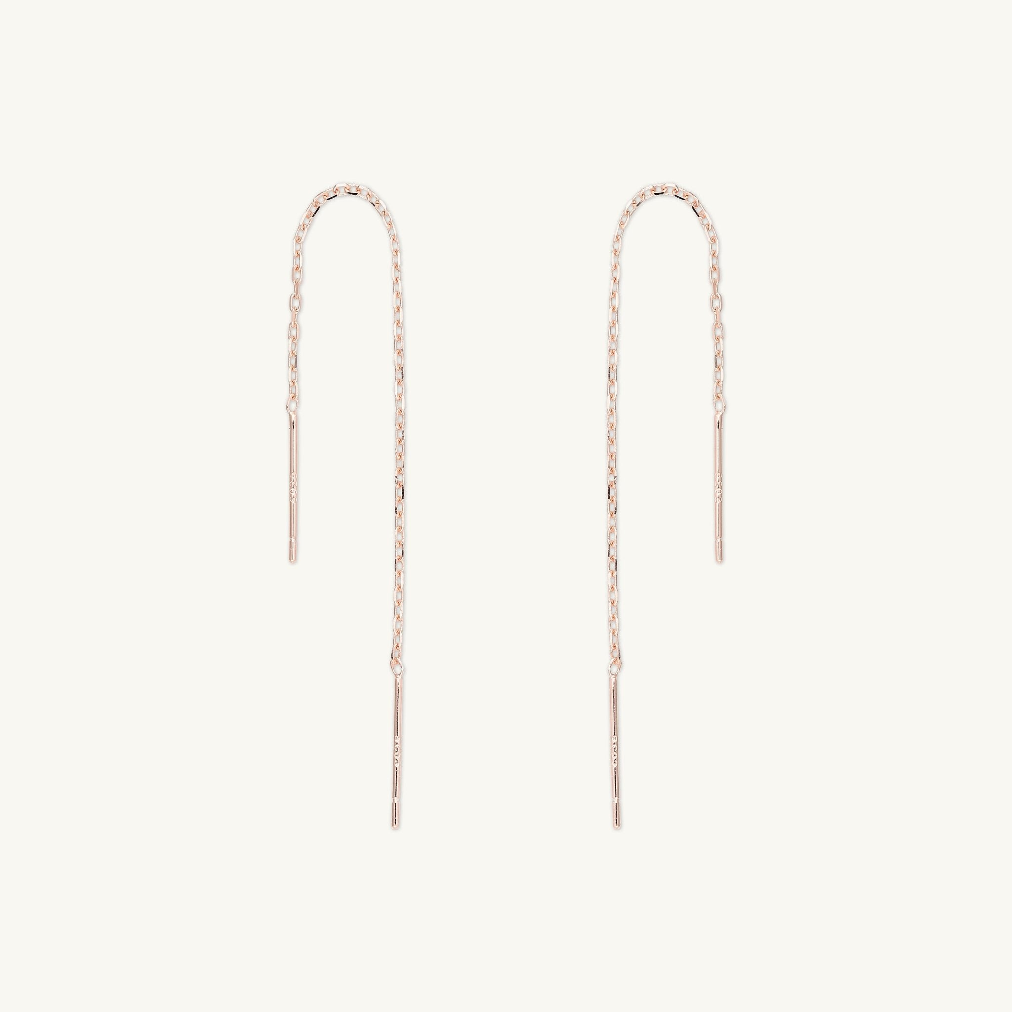 Classic Threader Chain Earrings - Camile & Stone