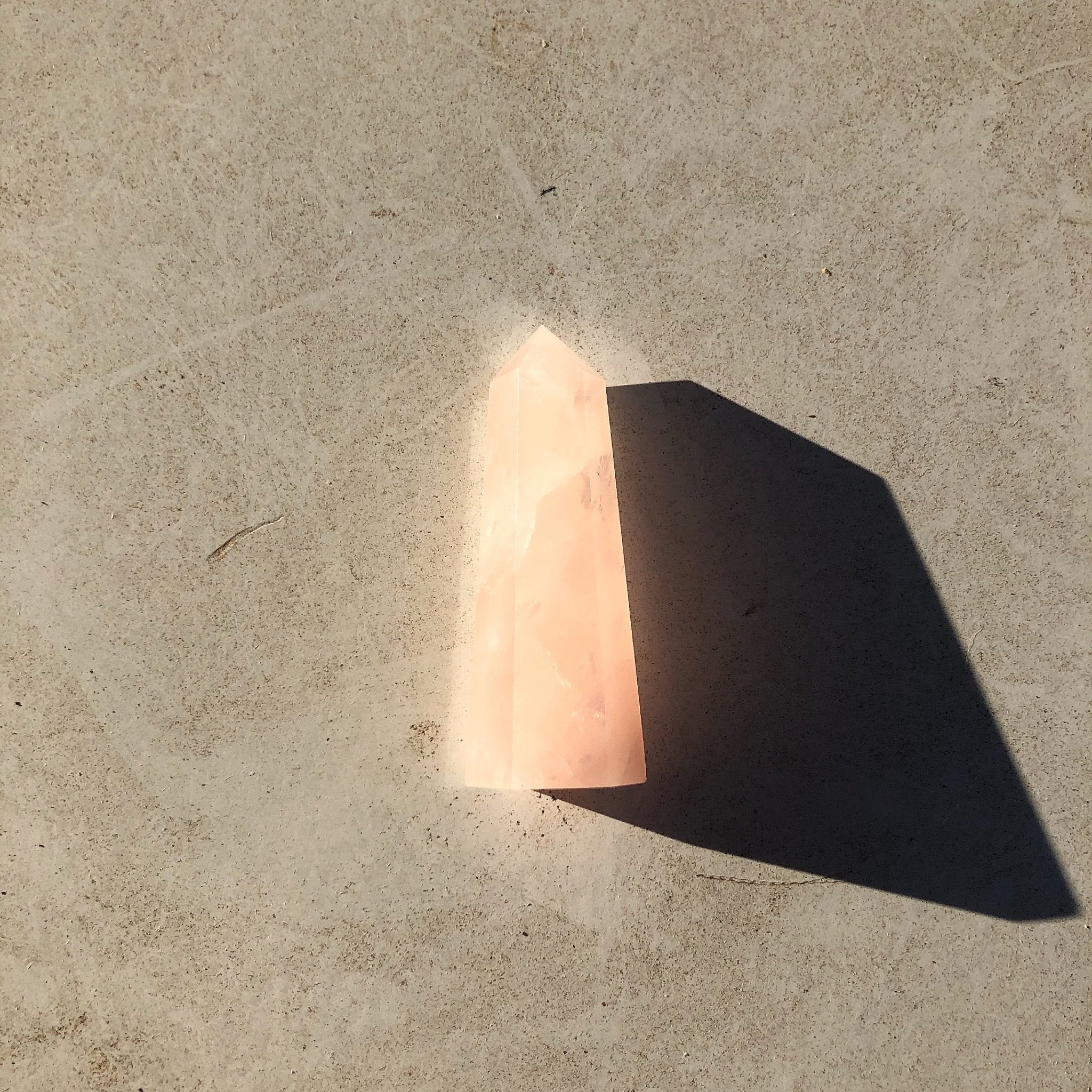 Love Crystal Ring Stand (Rose Quartz) - Camile & Stone