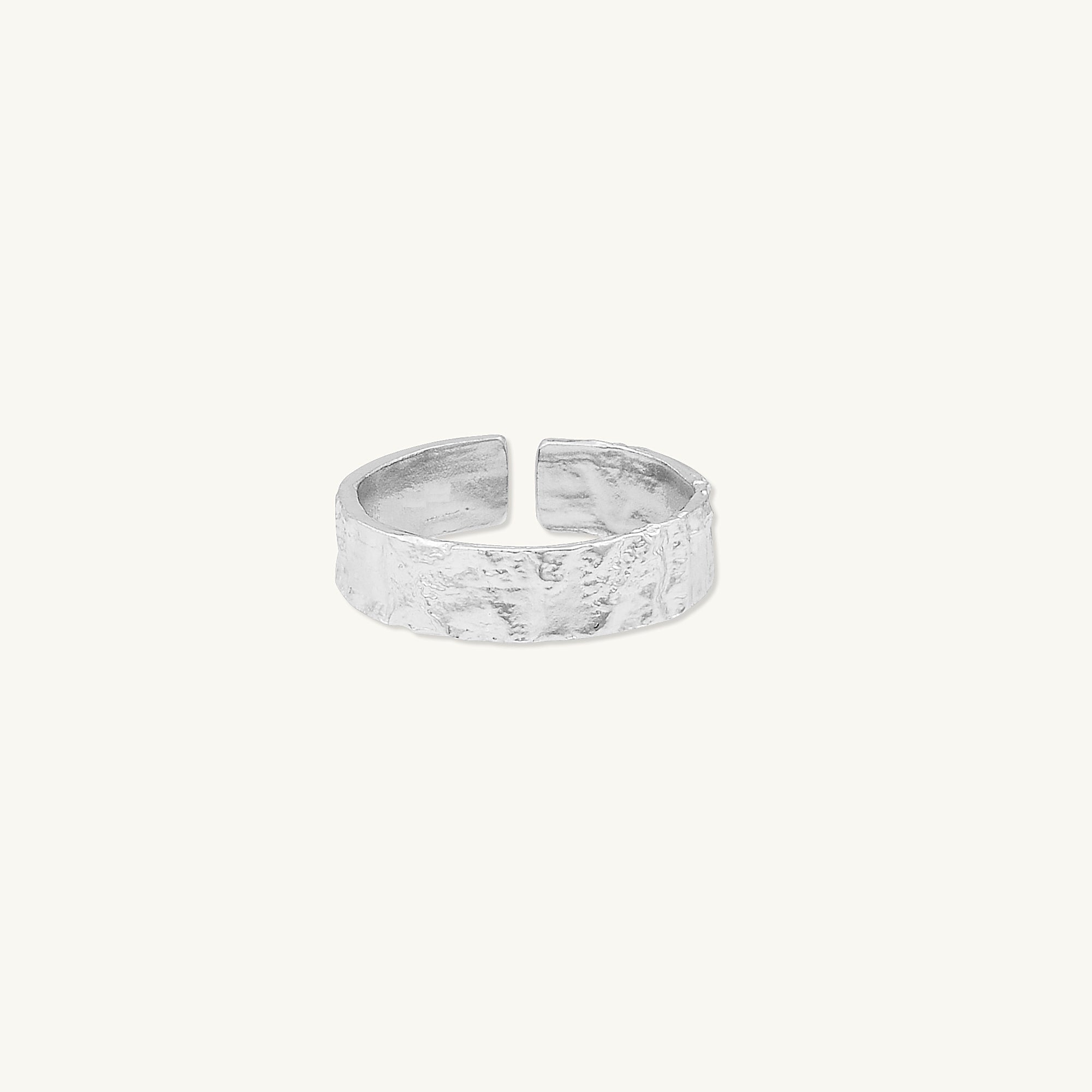 Molten Textured Open Ring - Camile & Stone