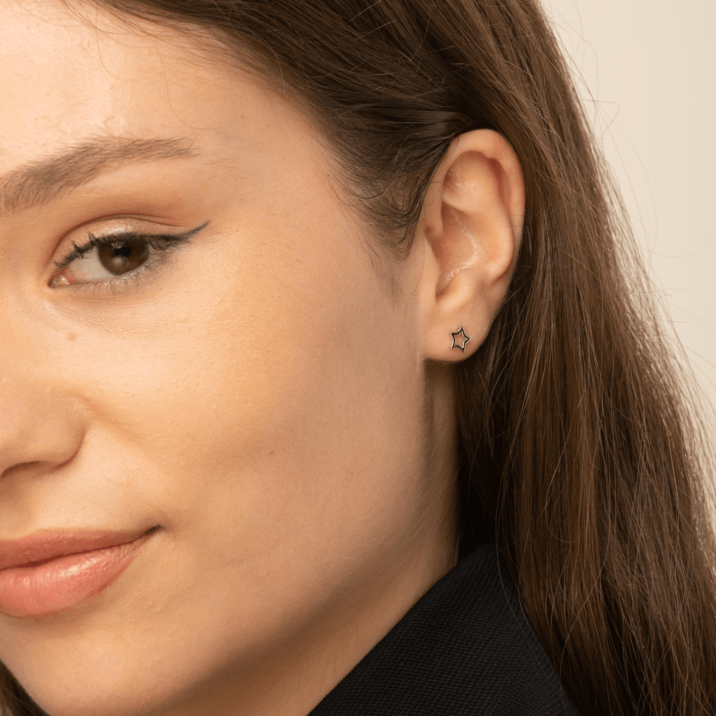 Open Star Stud Earrings - Camile & Stone