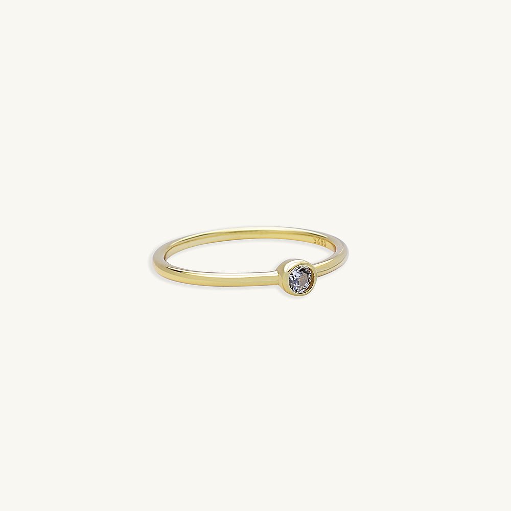 Sapphire Stacker Band Ring - Camile & Stone