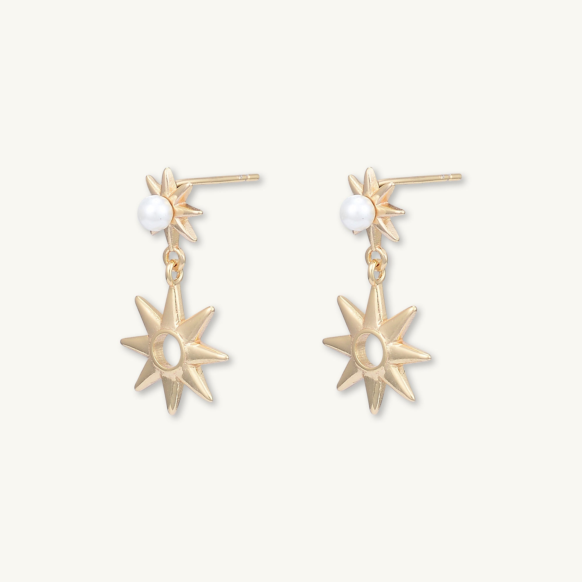 Starlight Holo Pearl Earrings - Camile & Stone