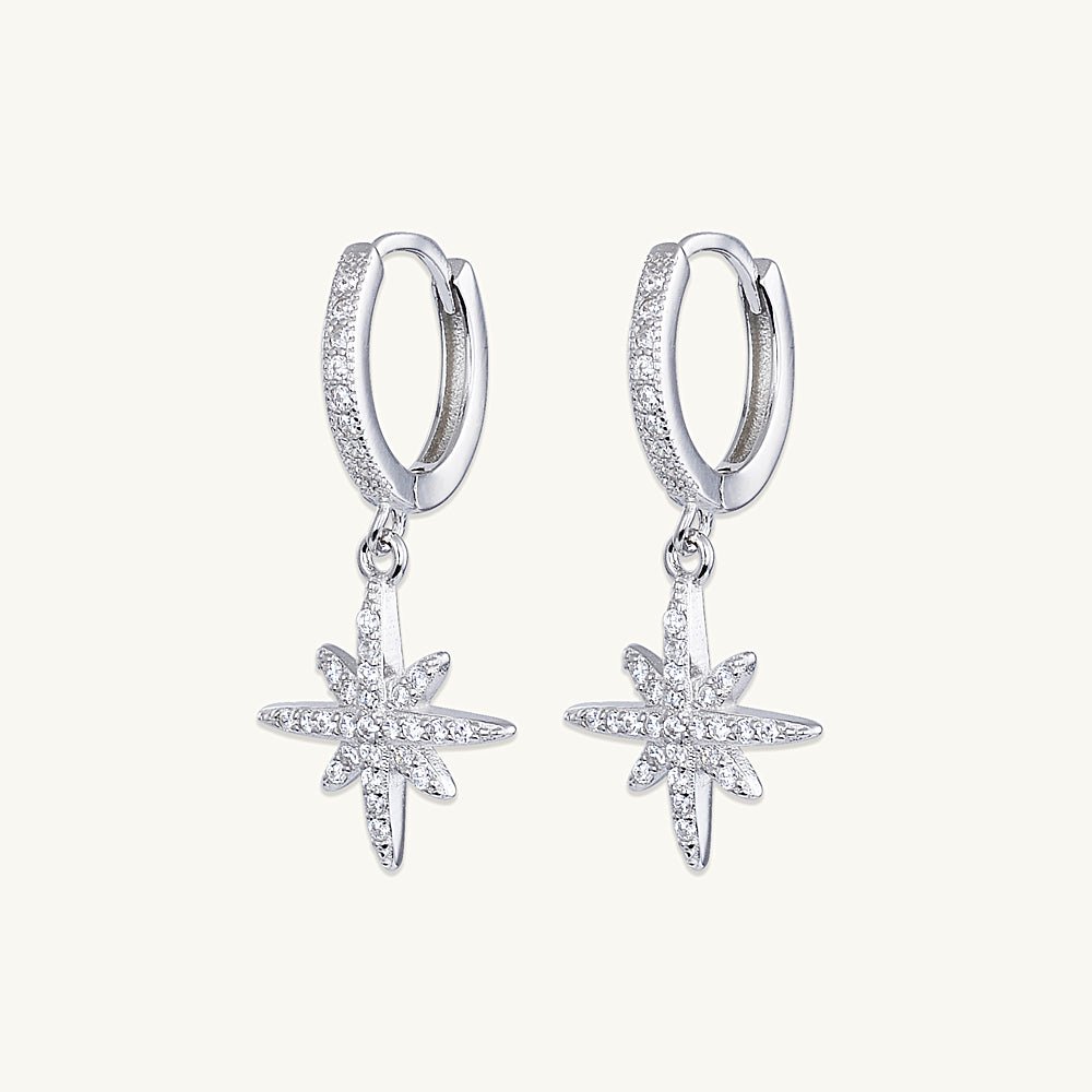 Starlight Sapphire Huggie Earrings - Camile & Stone