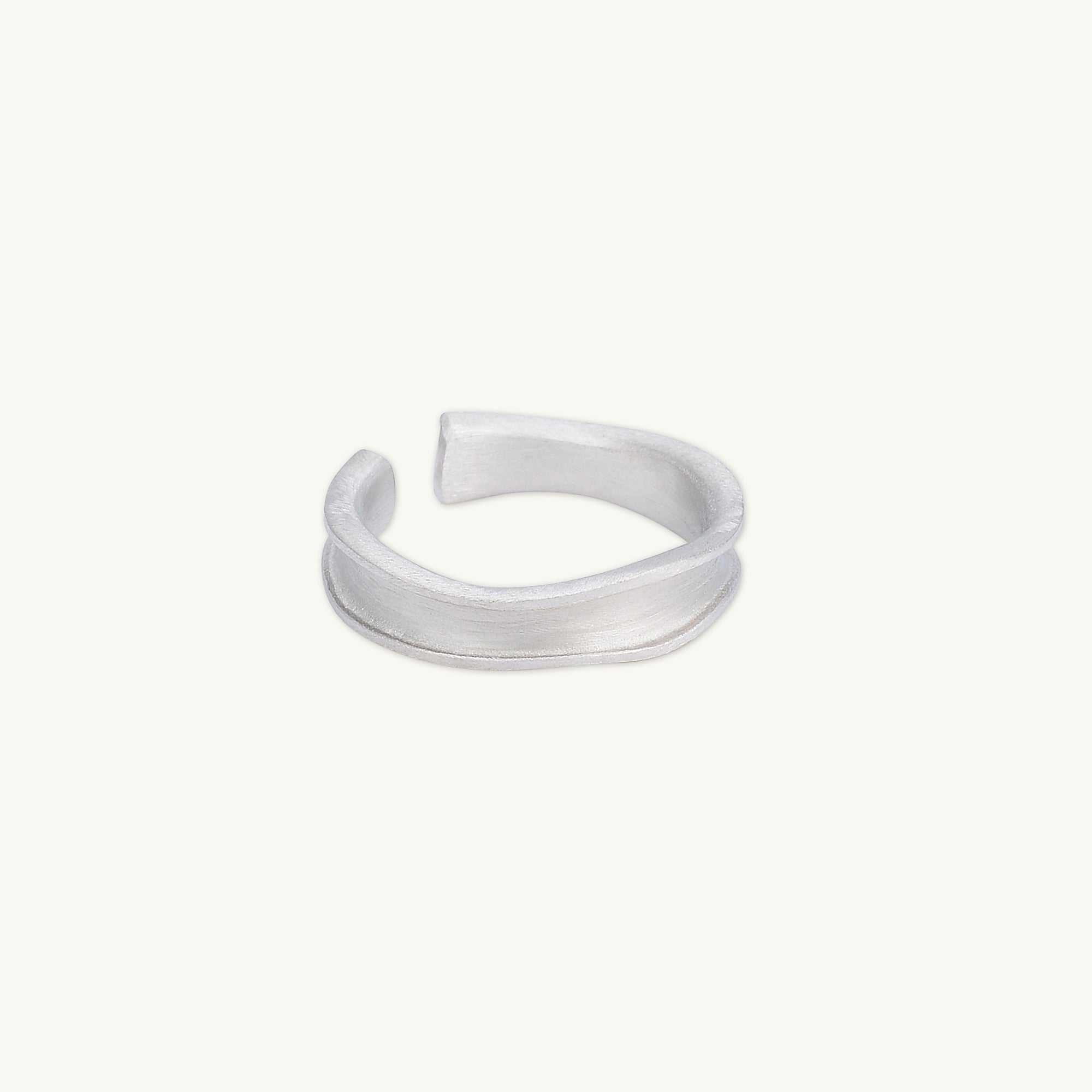 Swirl Statement Open Adjustable Ring - Camile & Stone