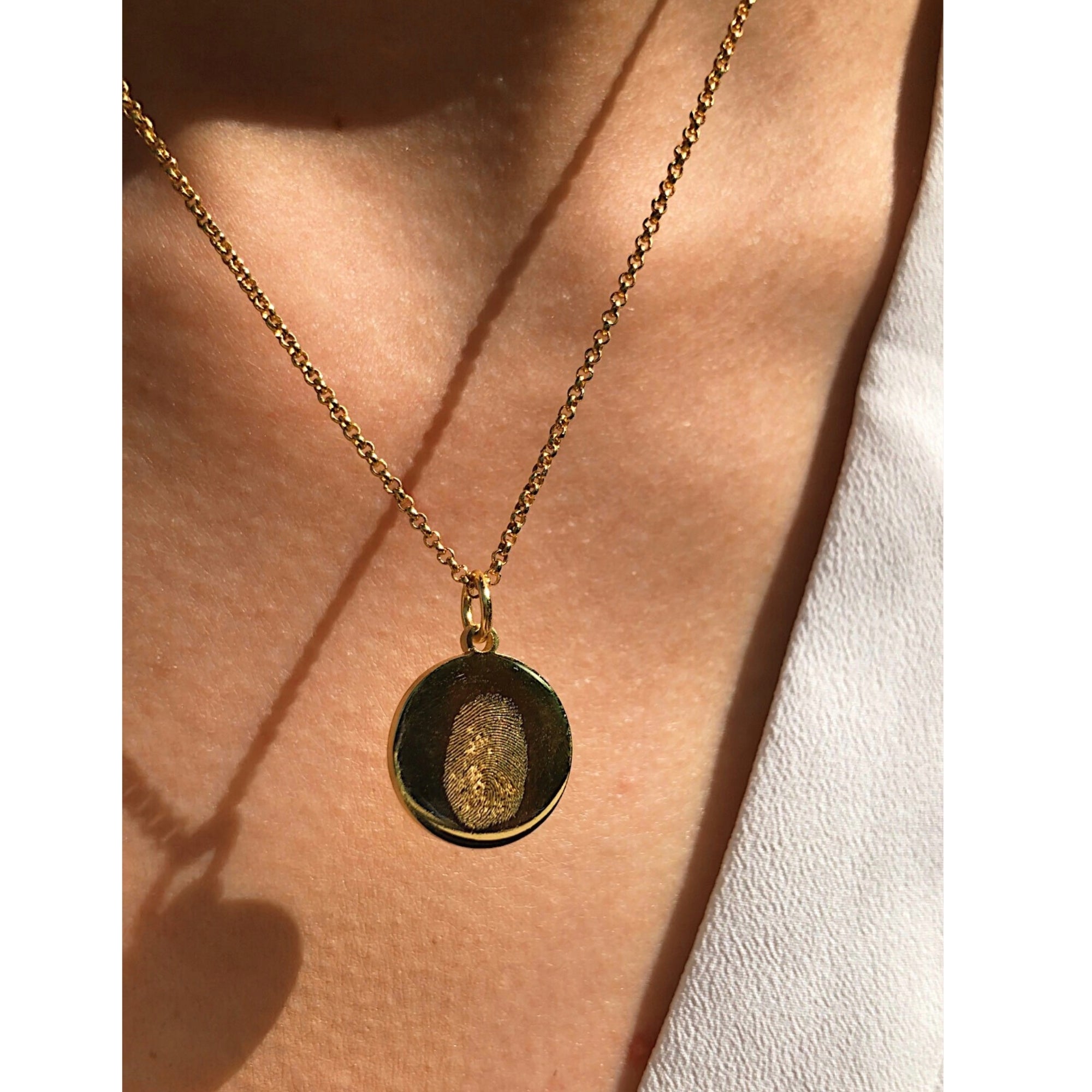 The Original Fingerprint Necklace - Camile & Stone