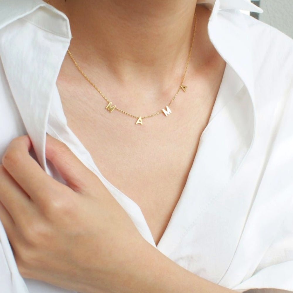 The Original Initial Letter Necklace - Camile & Stone