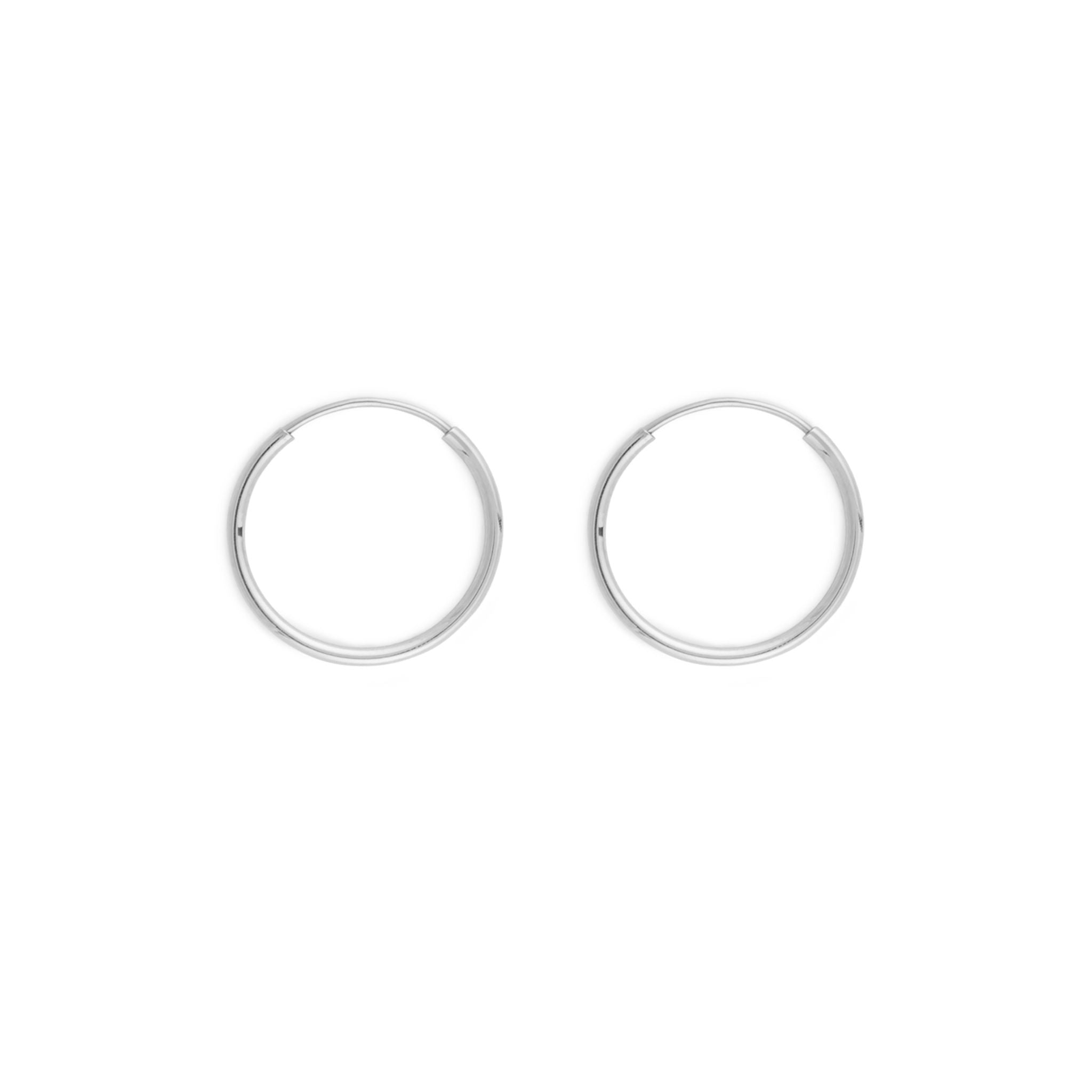 Thin Basic Small Hoops - Camile & Stone