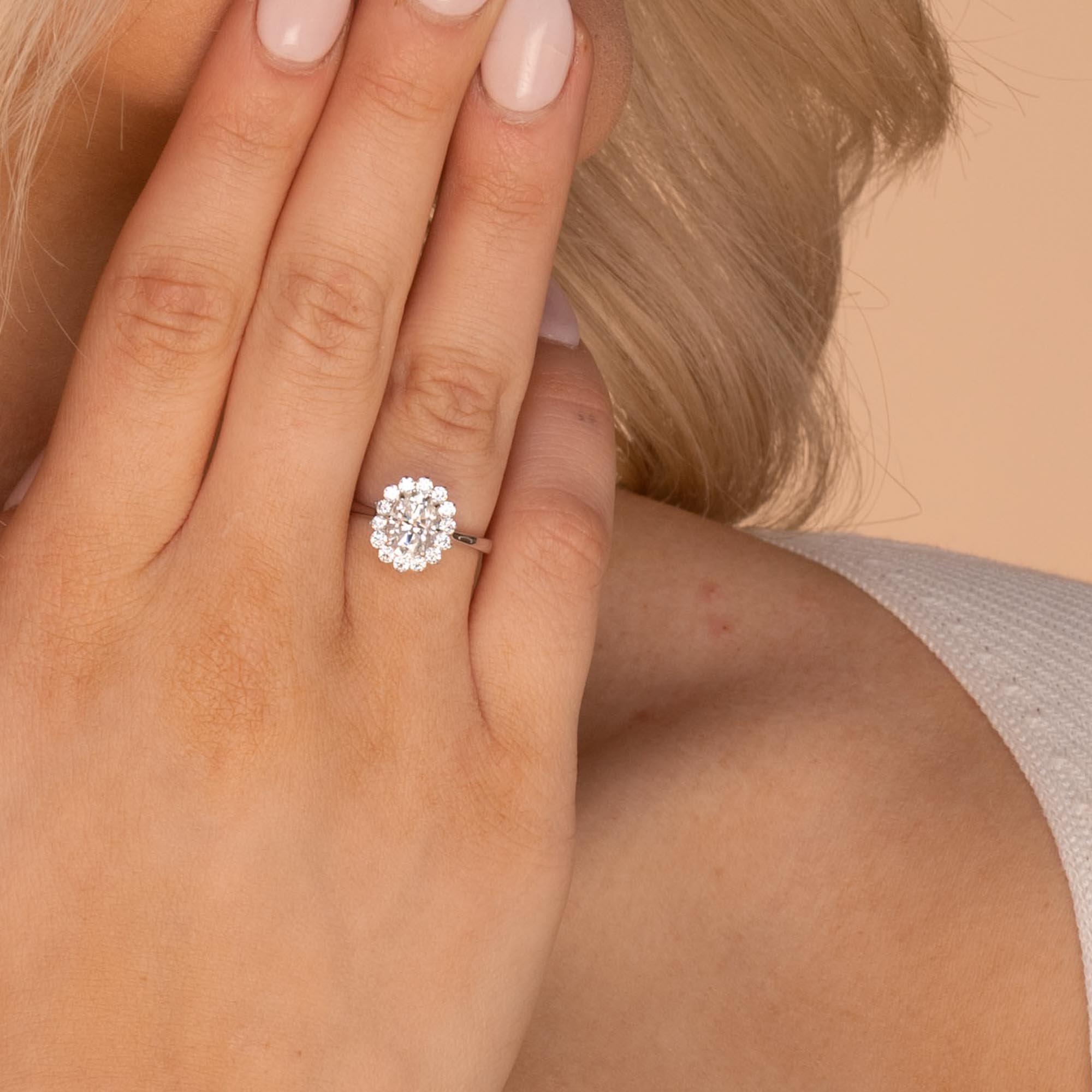 1.5 ct The Lady Moissanite Diamond Ring - Camile & Stone