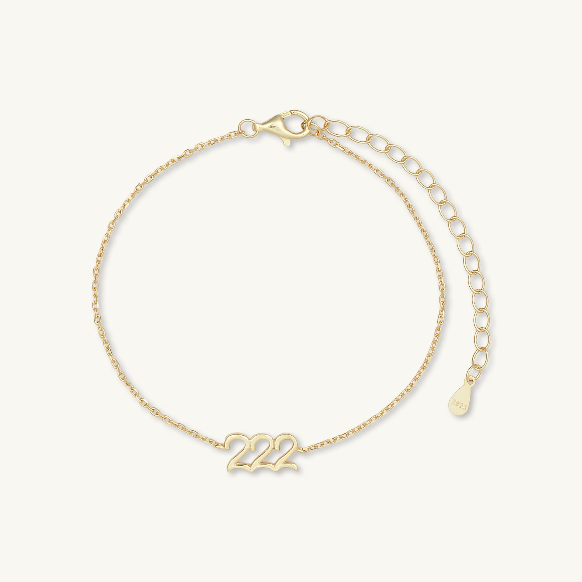 222 Angel Number Bracelet - Camile & Stone