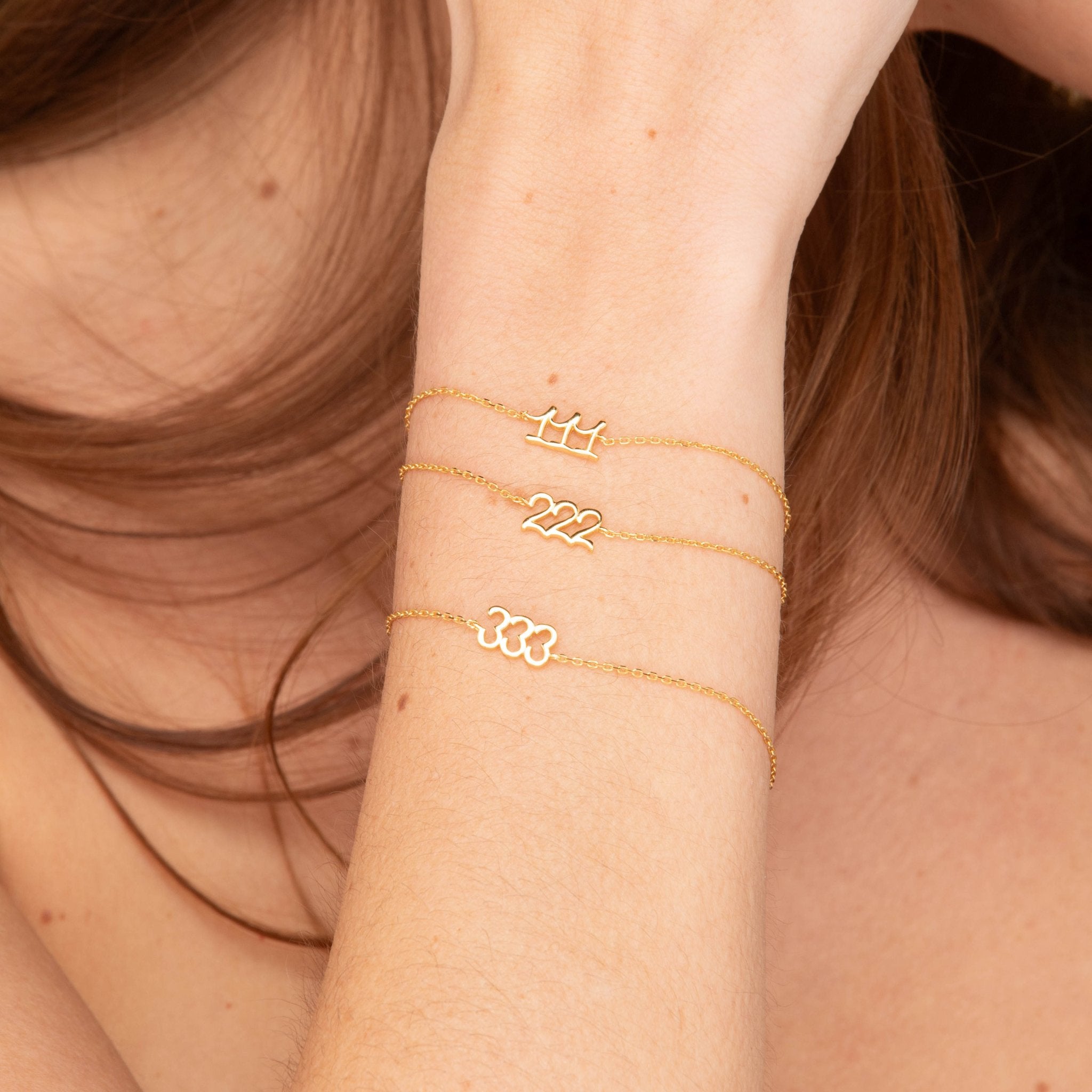 333 Angel Number Bracelet - Camile & Stone