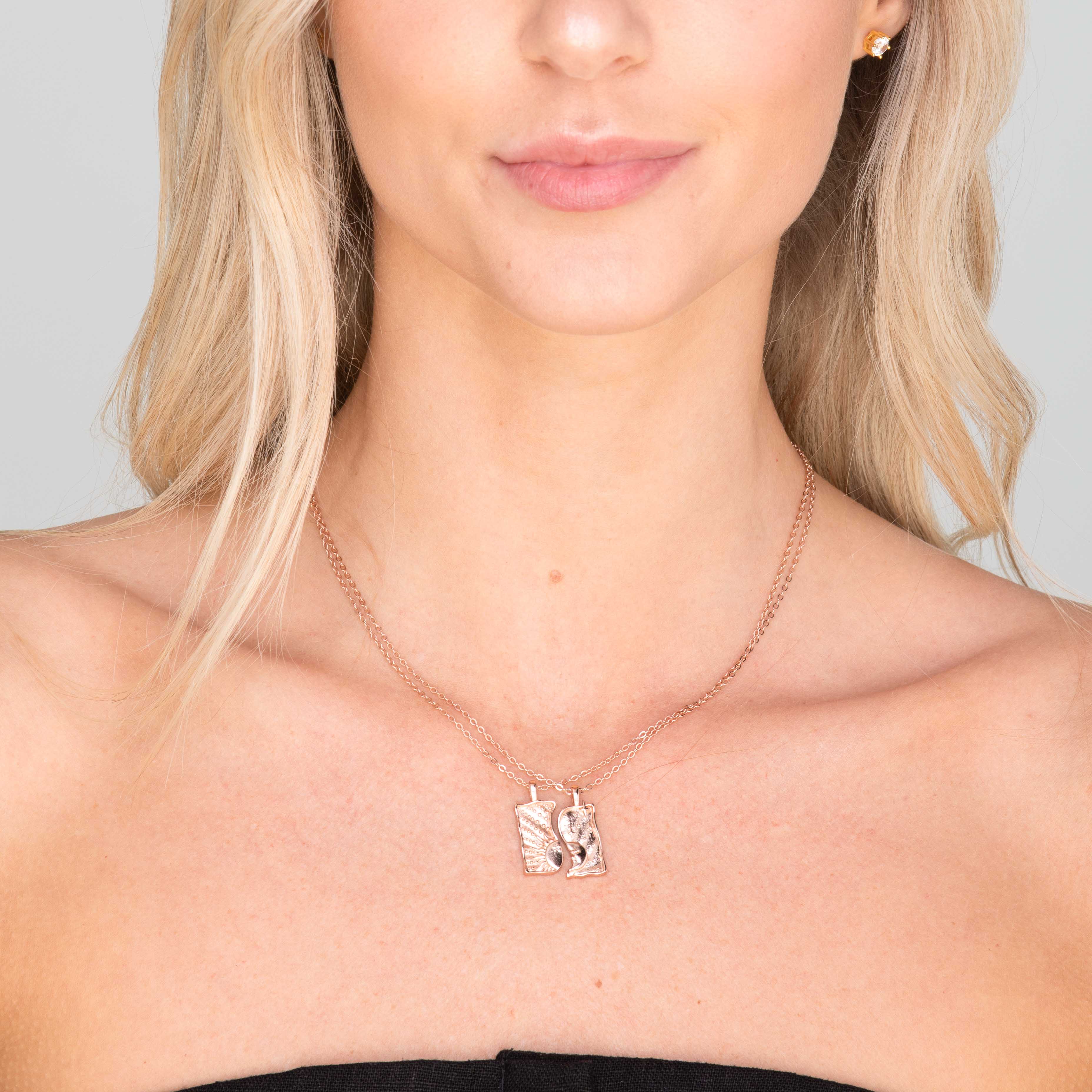 Sun & Moon Soulmate Necklace Set