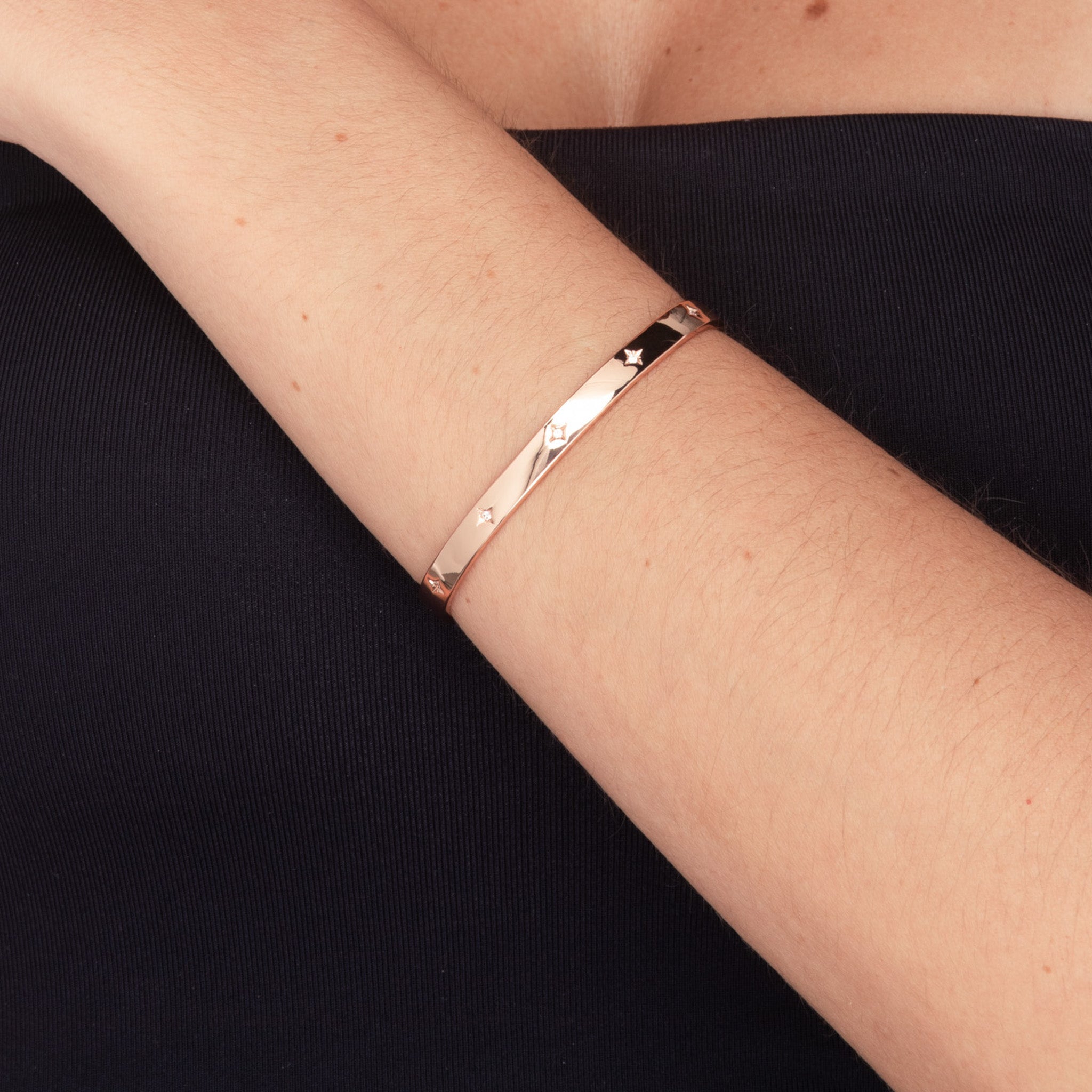 North Star Bangle Bracelet