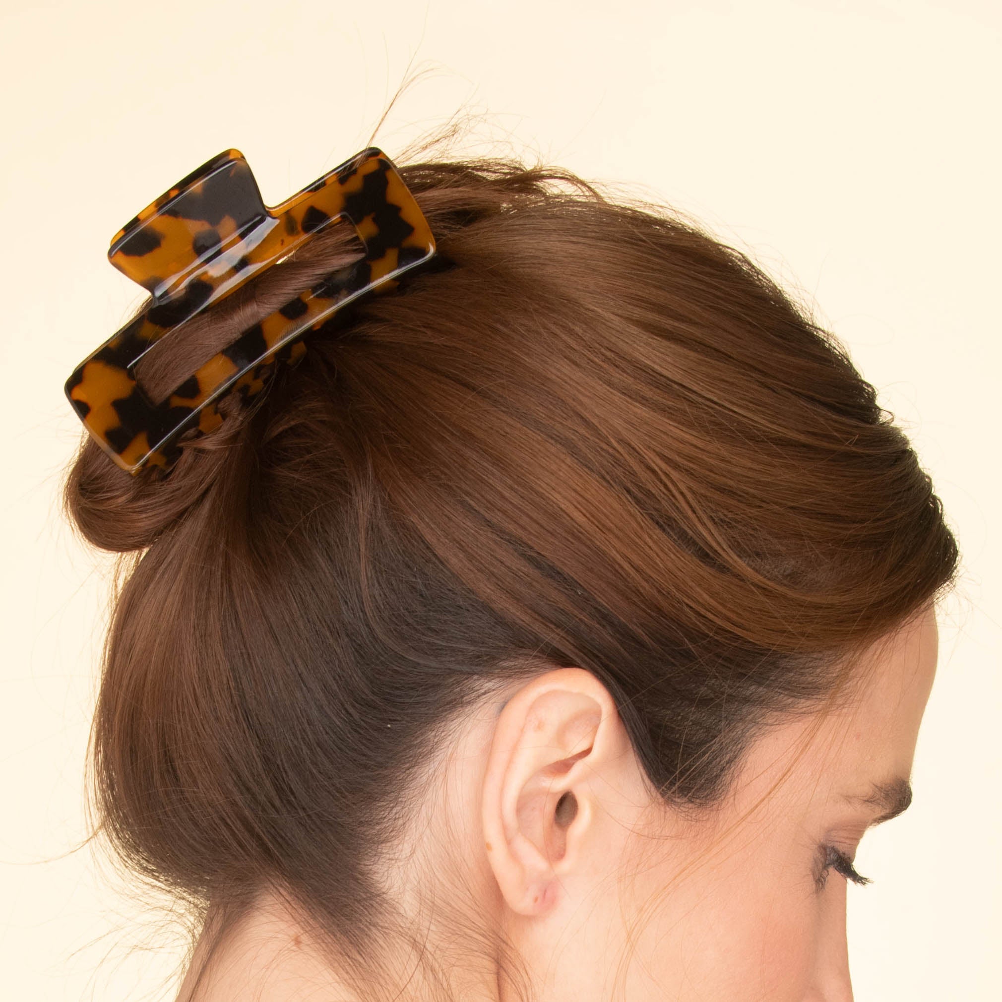 Classic Tortoiseshell French Hair Claw Clip