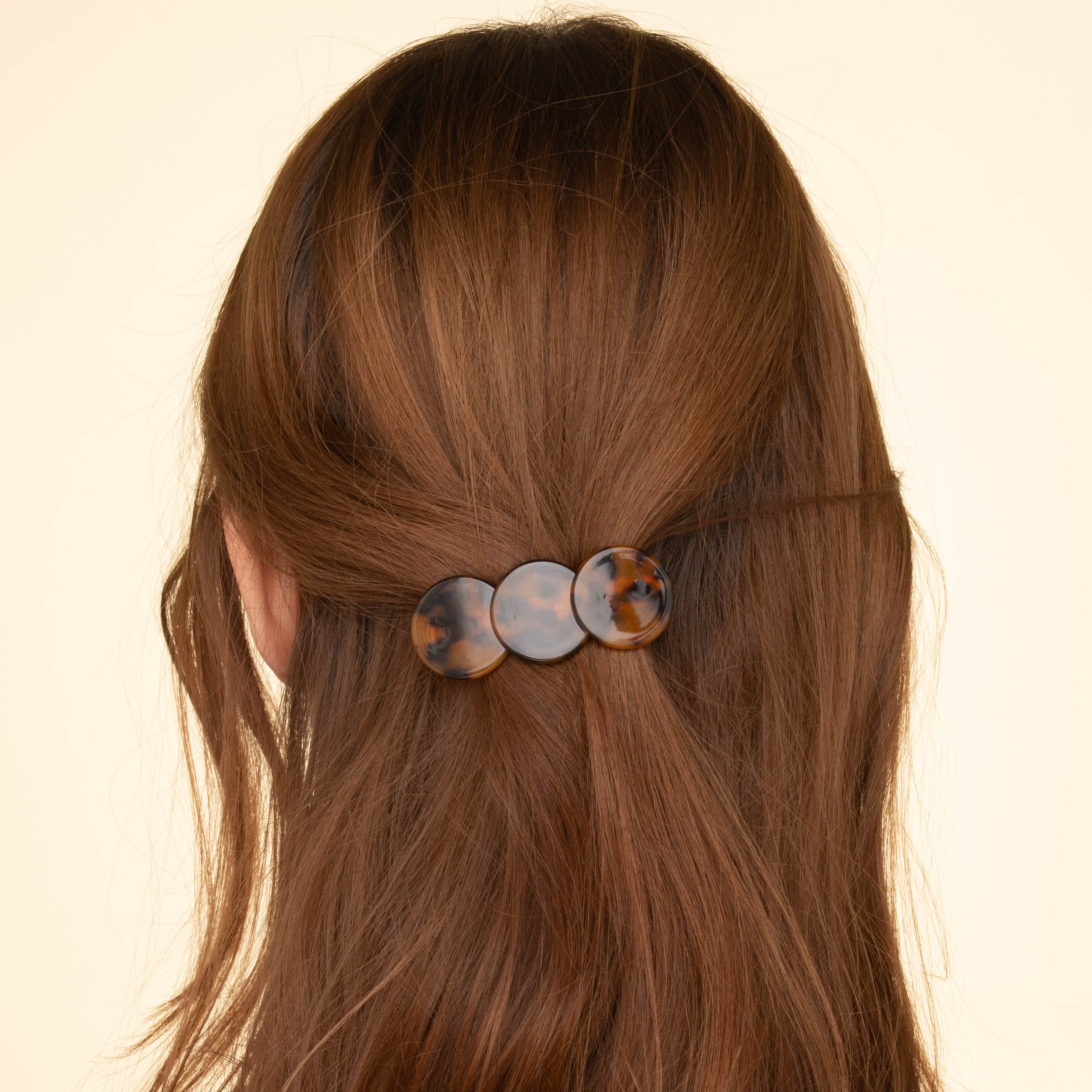 Classic Tortoiseshell Trio French Hair Clip