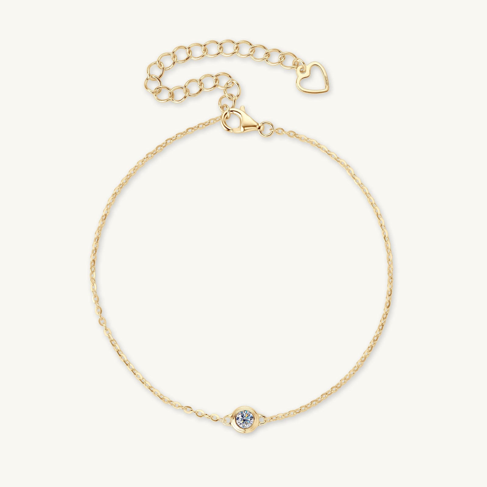 Classic Moissanite Chain Bracelet