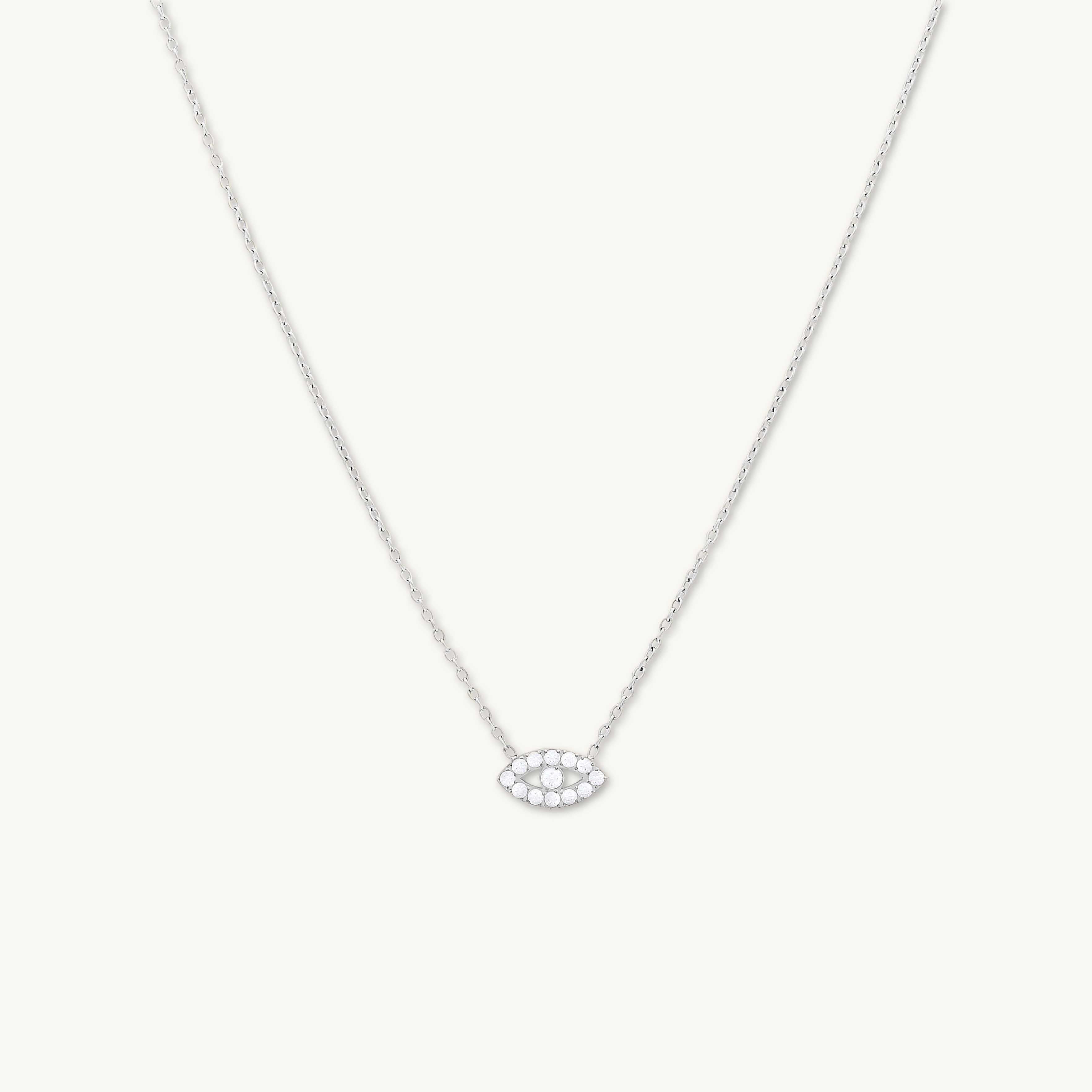 Ivy Evil Eye Sapphire Necklace