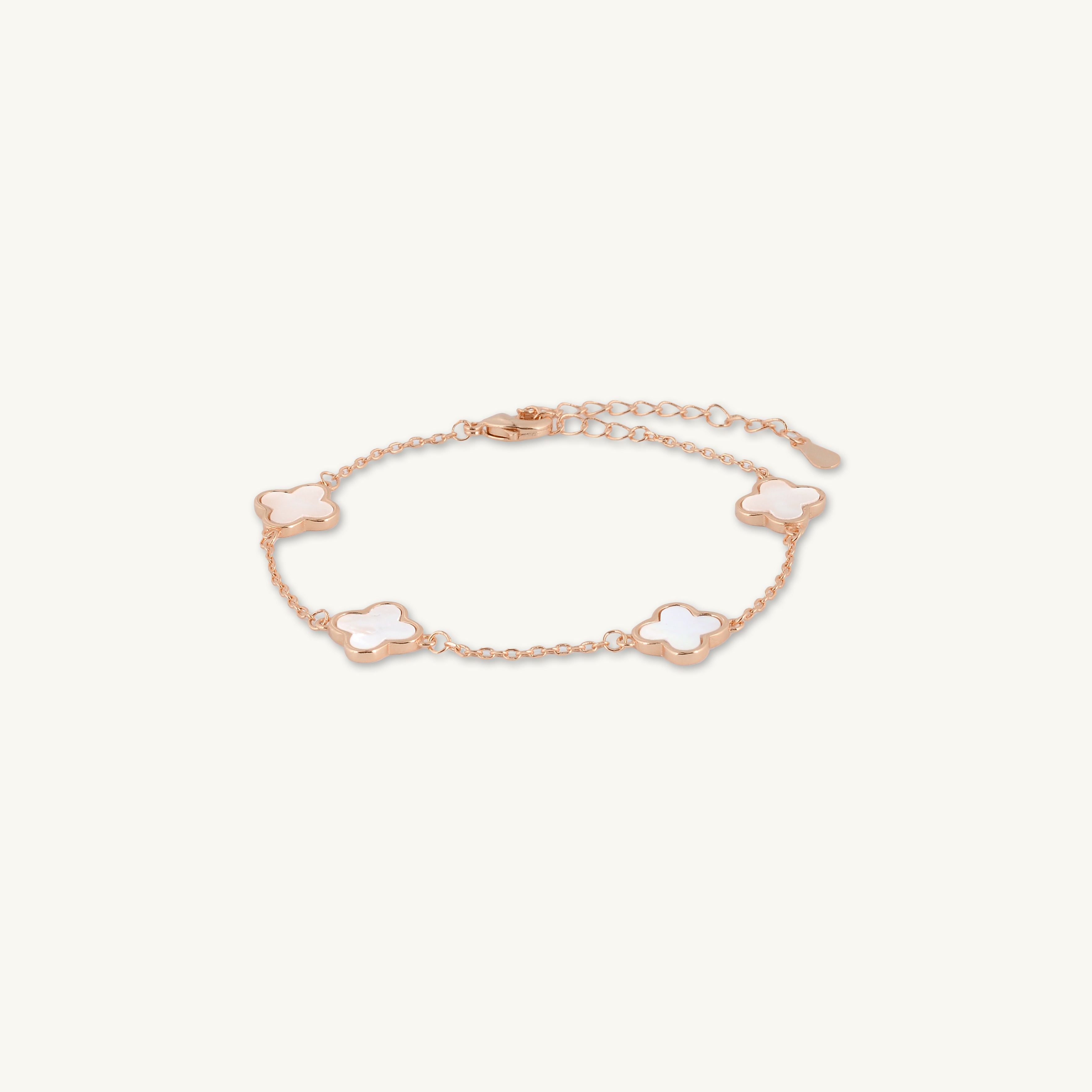 Clover Station MOP Bracelet
