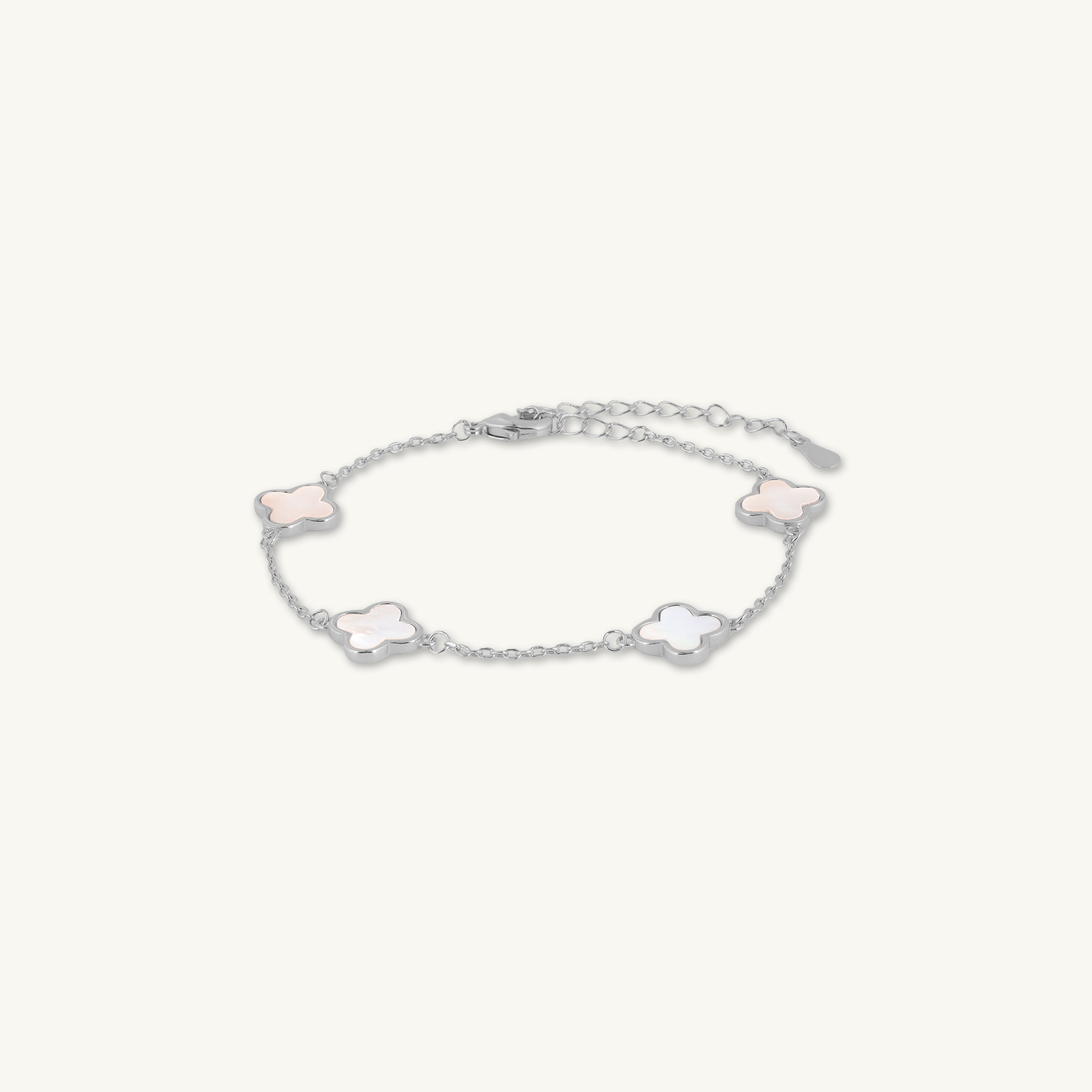 Clover Station MOP Bracelet