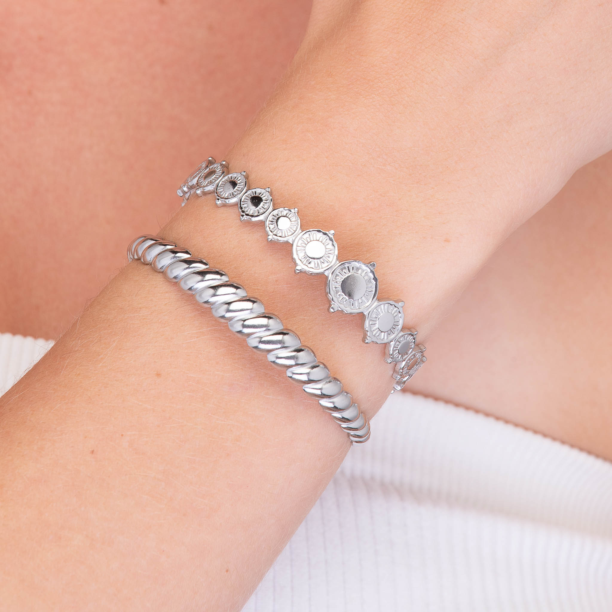 Croissant Open Cuff Bangle