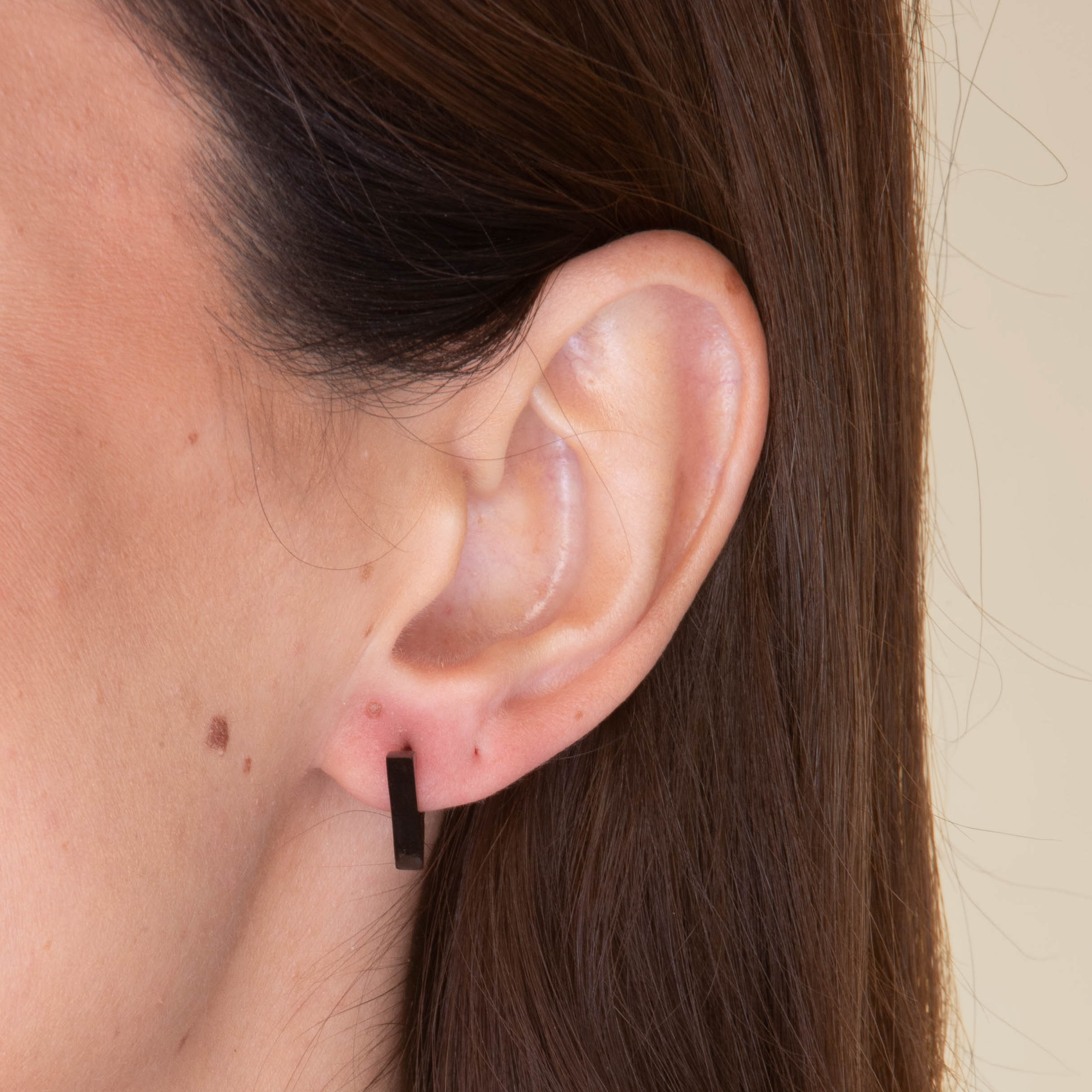 Unisex Triangle Hoop Earrings