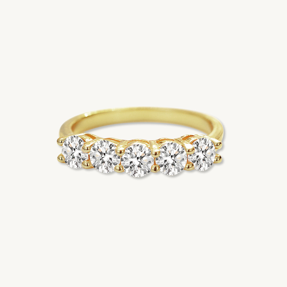 The Ingrid Moissanite Diamond Ring