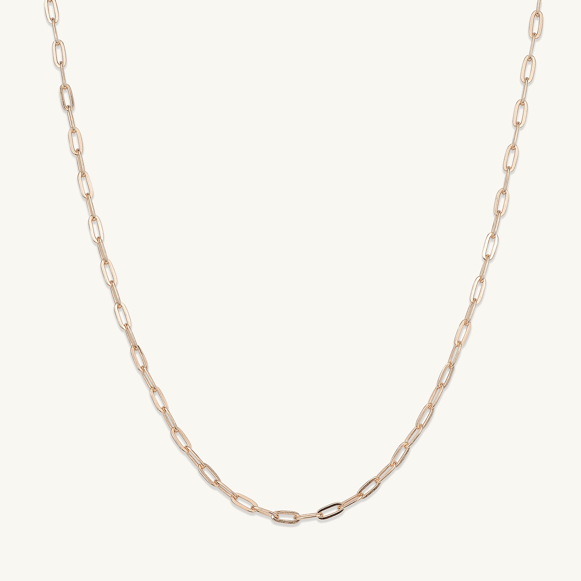 Paperclip Link Chain Necklace