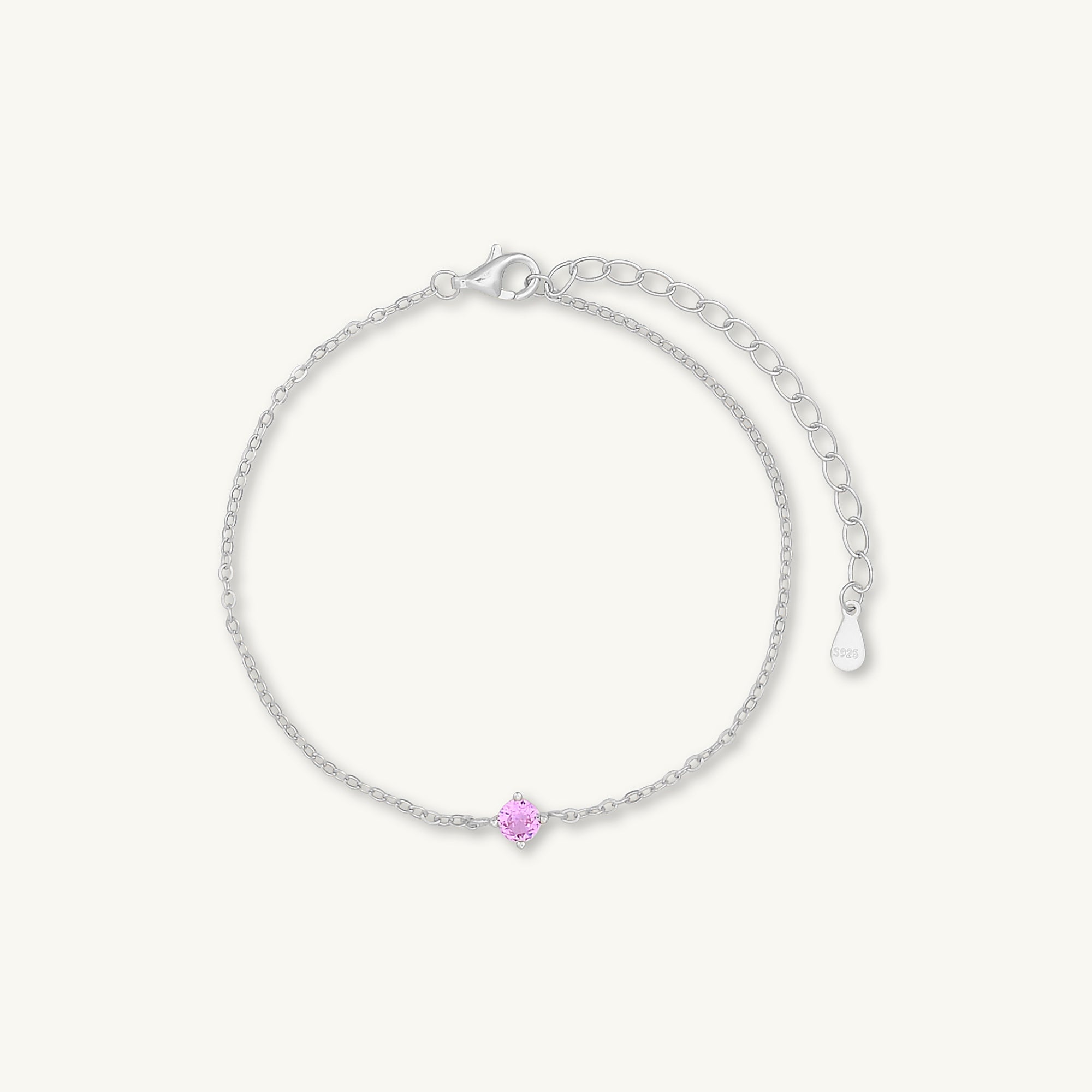 Classic Birthstone Bracelet July