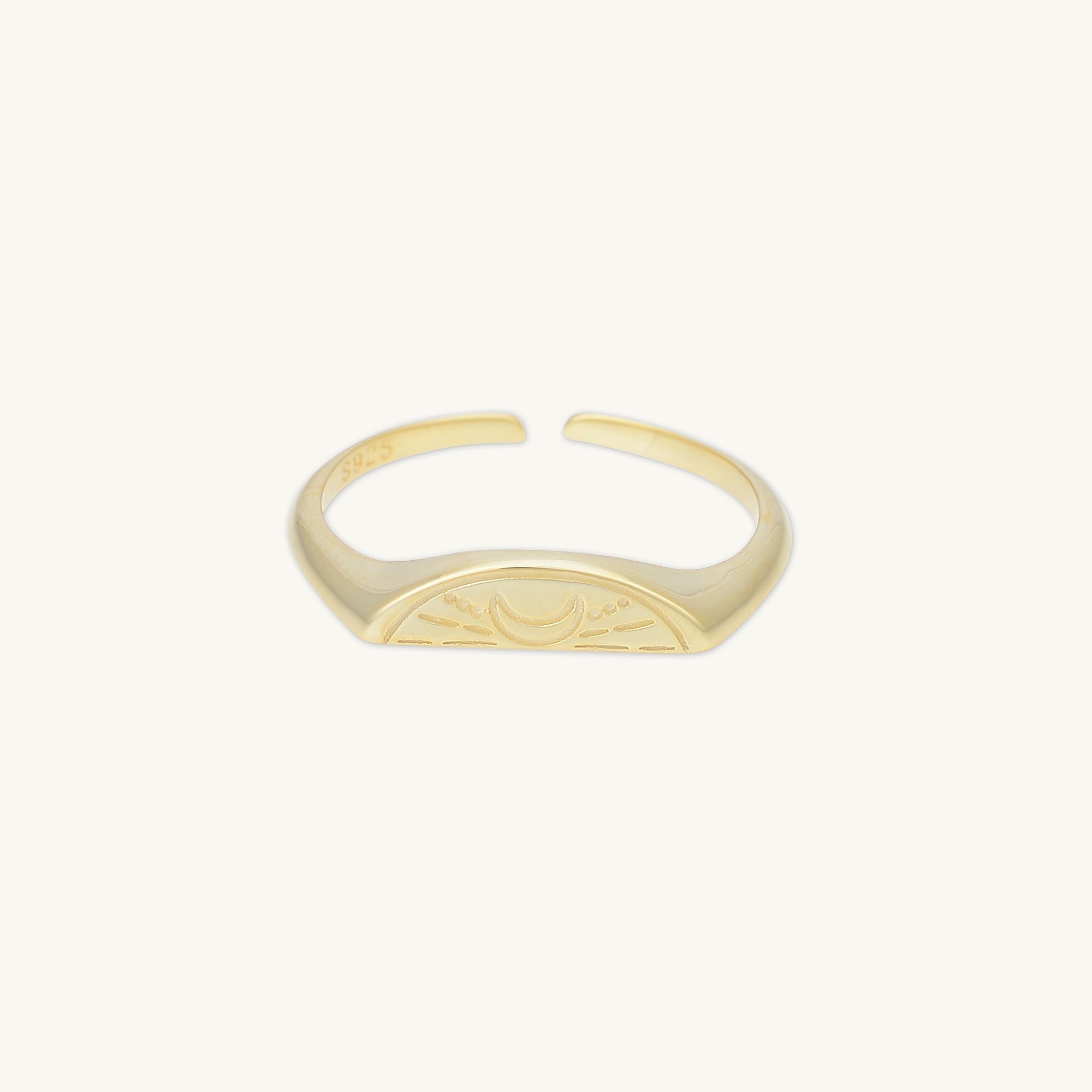 Sun & Moon Friendship Couple Twin Set Rings